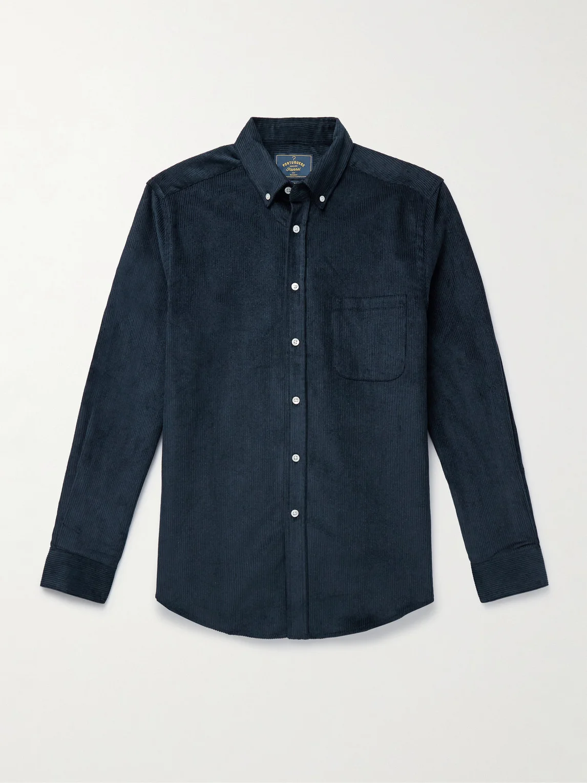 Lobo 2.0 Button-Down Collar Cotton-Corduroy Shirt - 1