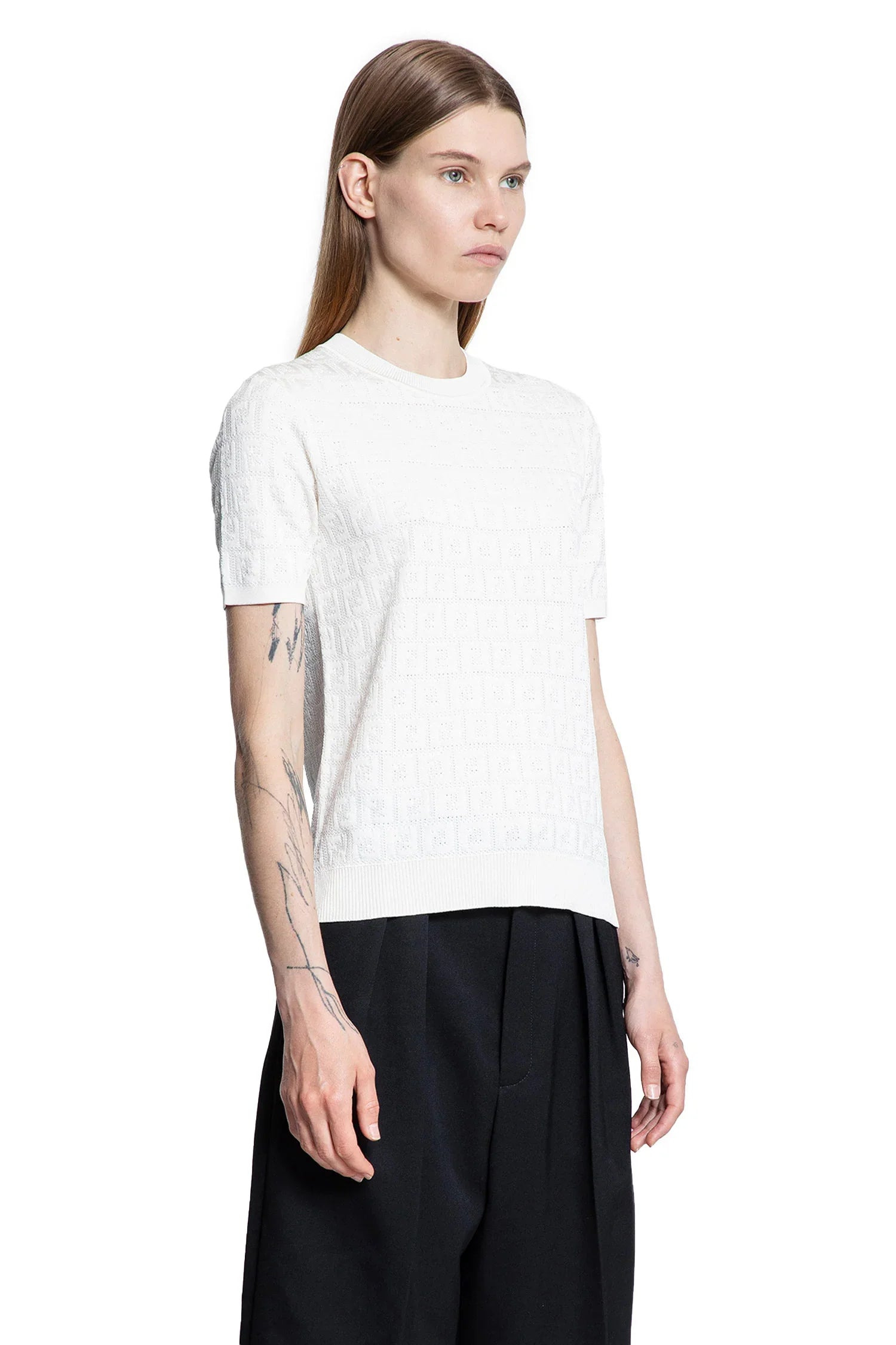 Ff-Viscose-Cotton-Knit-Top - 2