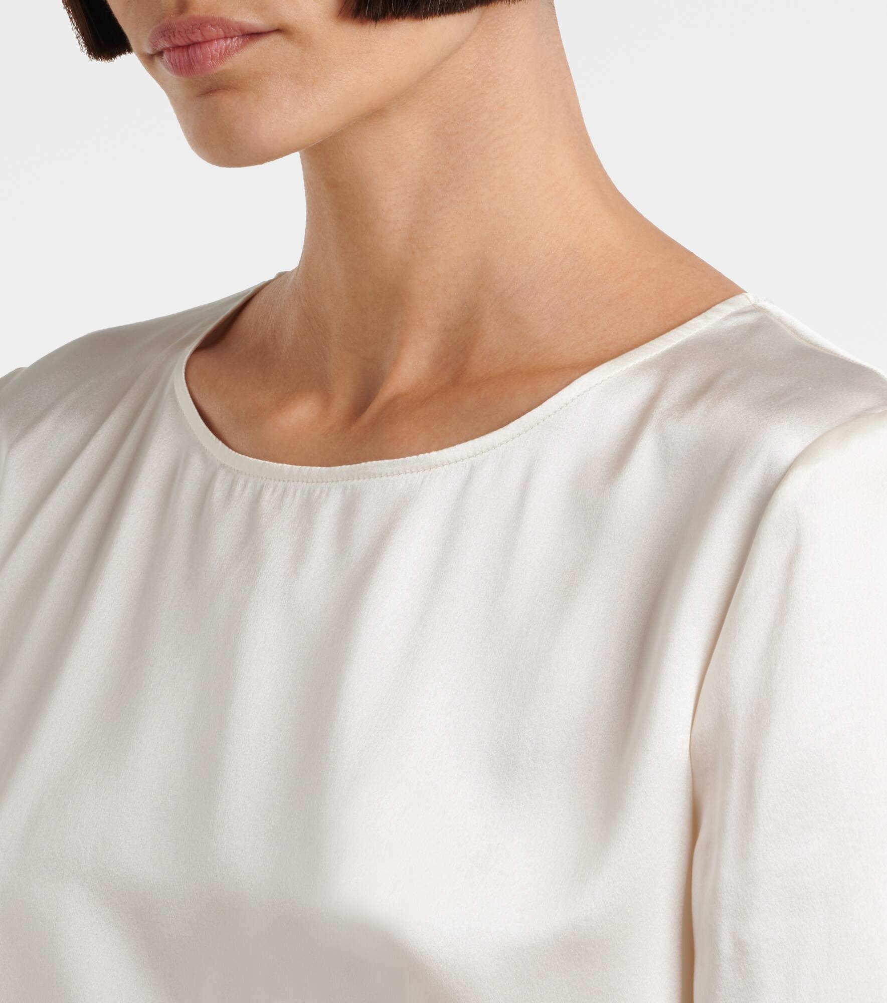 Dida silk satin T-shirt - 5