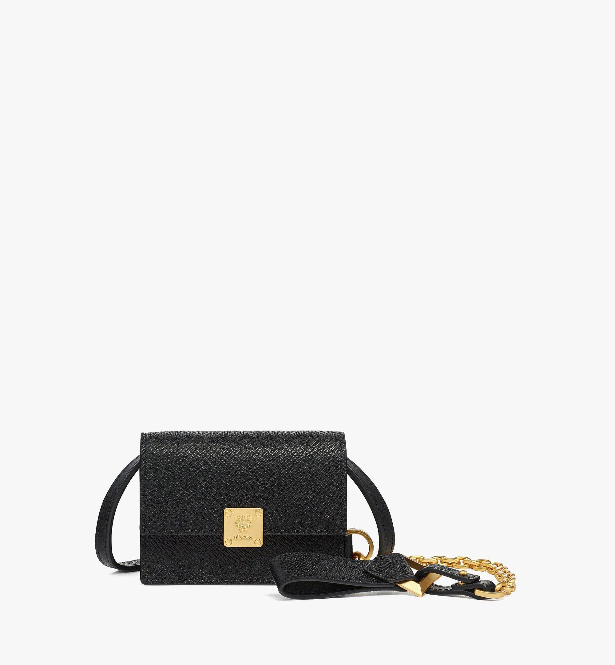 Aren AirPods Pro Charm in Calfskin with Chain Strap - 1