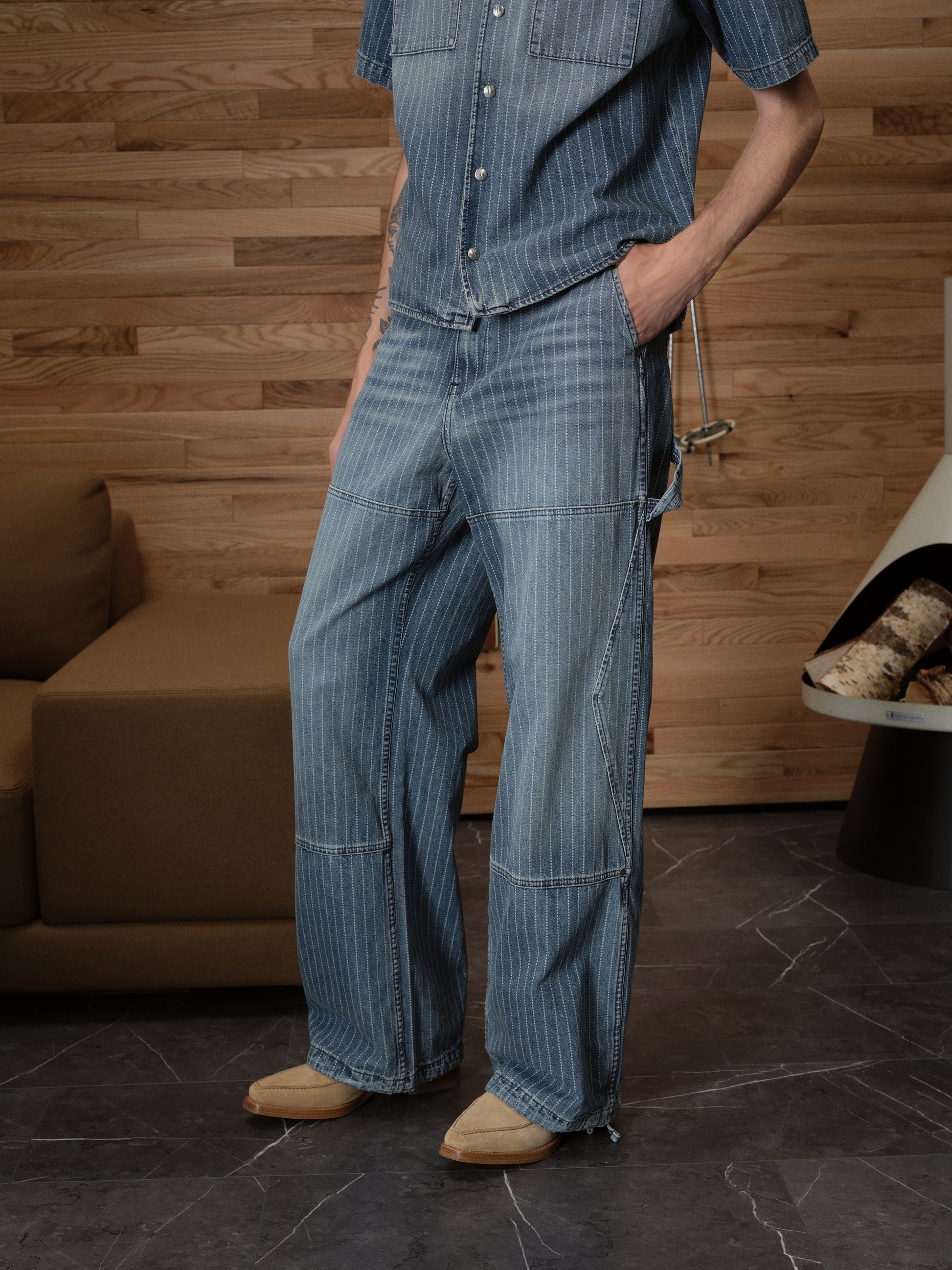 WABASH DENIM REZA DOUBLE KNEE - 7