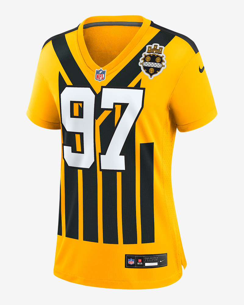 Cameron Heyward Pittsburgh Steelers Women’s Nike NFL Game Jersey 1