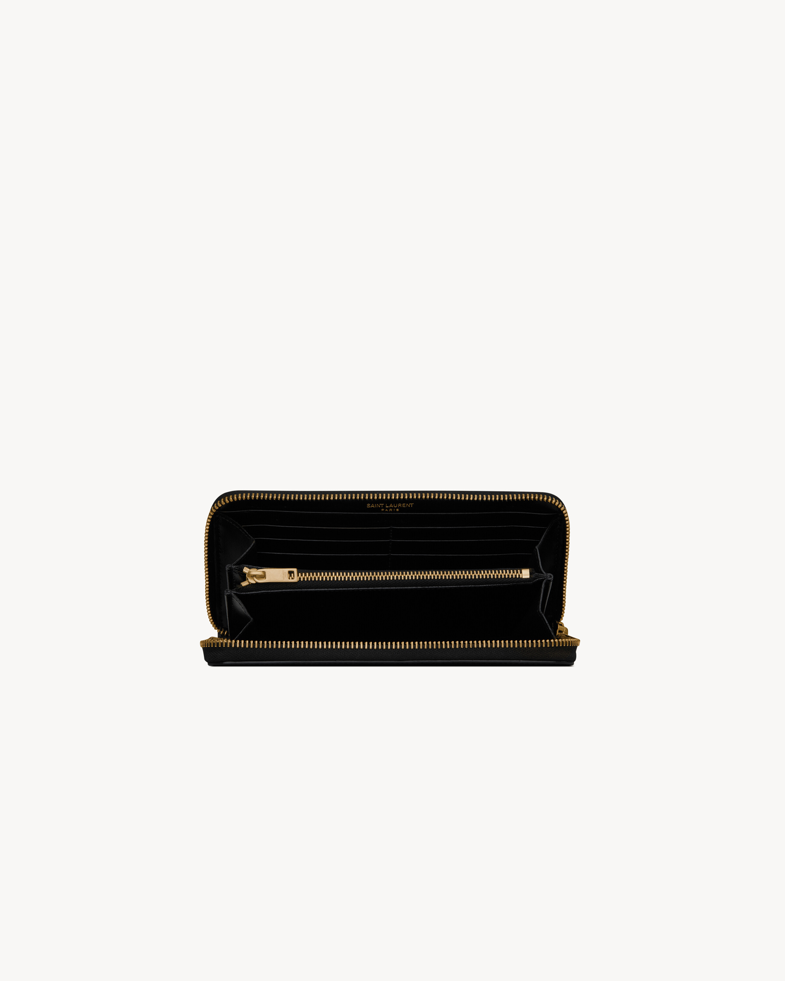 TINY CASSANDRE ZIP-AROUND WALLET IN CROCODILE-EMBOSSED MATTE LEATHER - 4