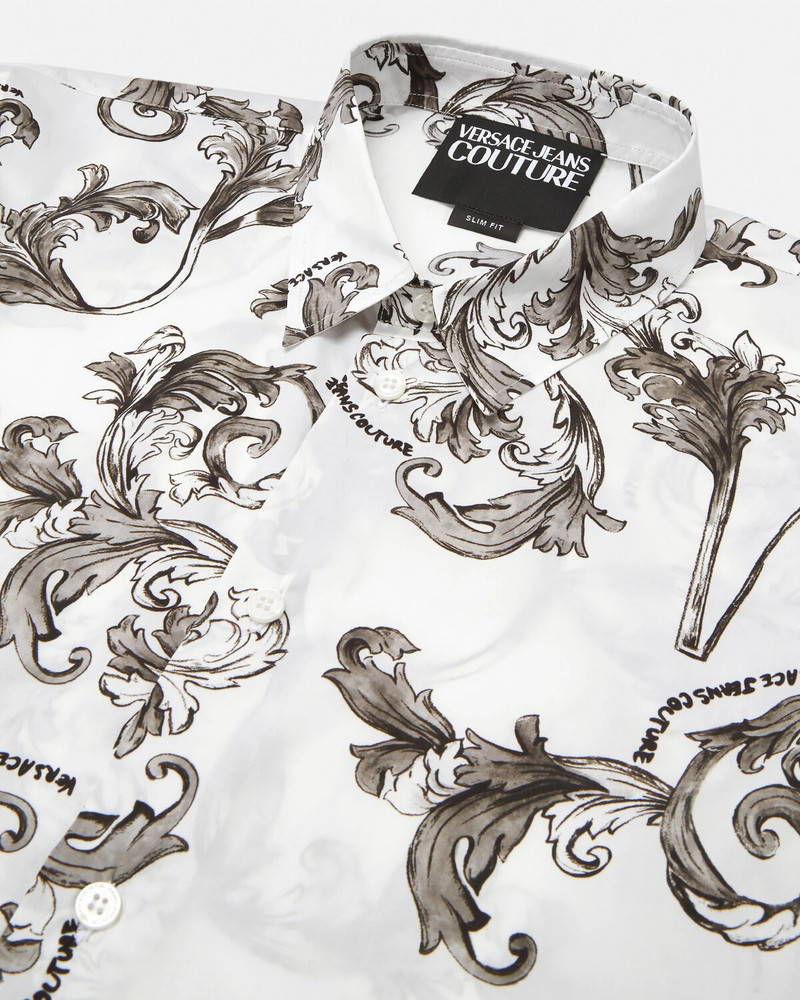 VERSACE JEANS COUTURE Outline Barocco Slim-Fit Shirt outlook