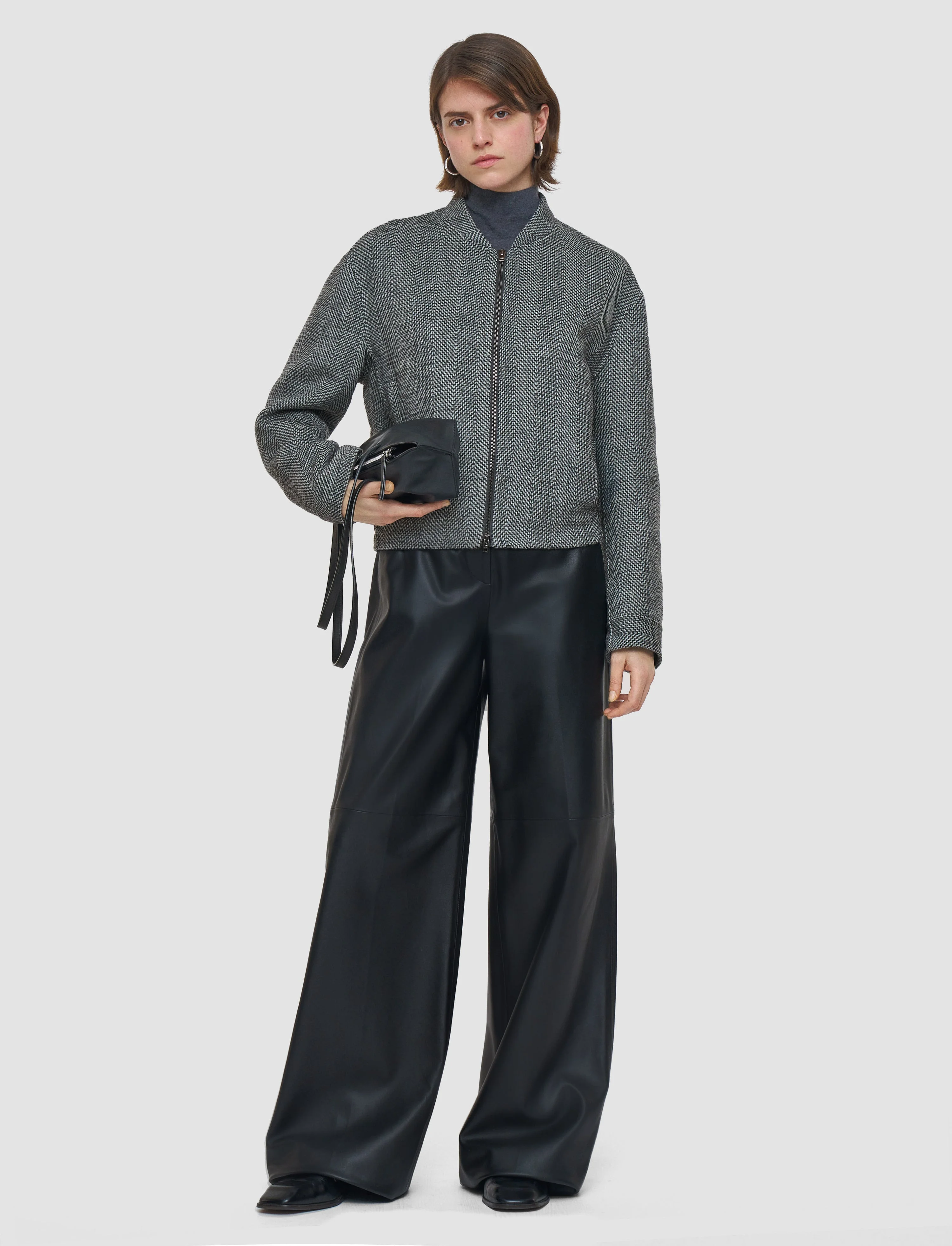 Gustave Linear Double Face Wool Jacket - 1