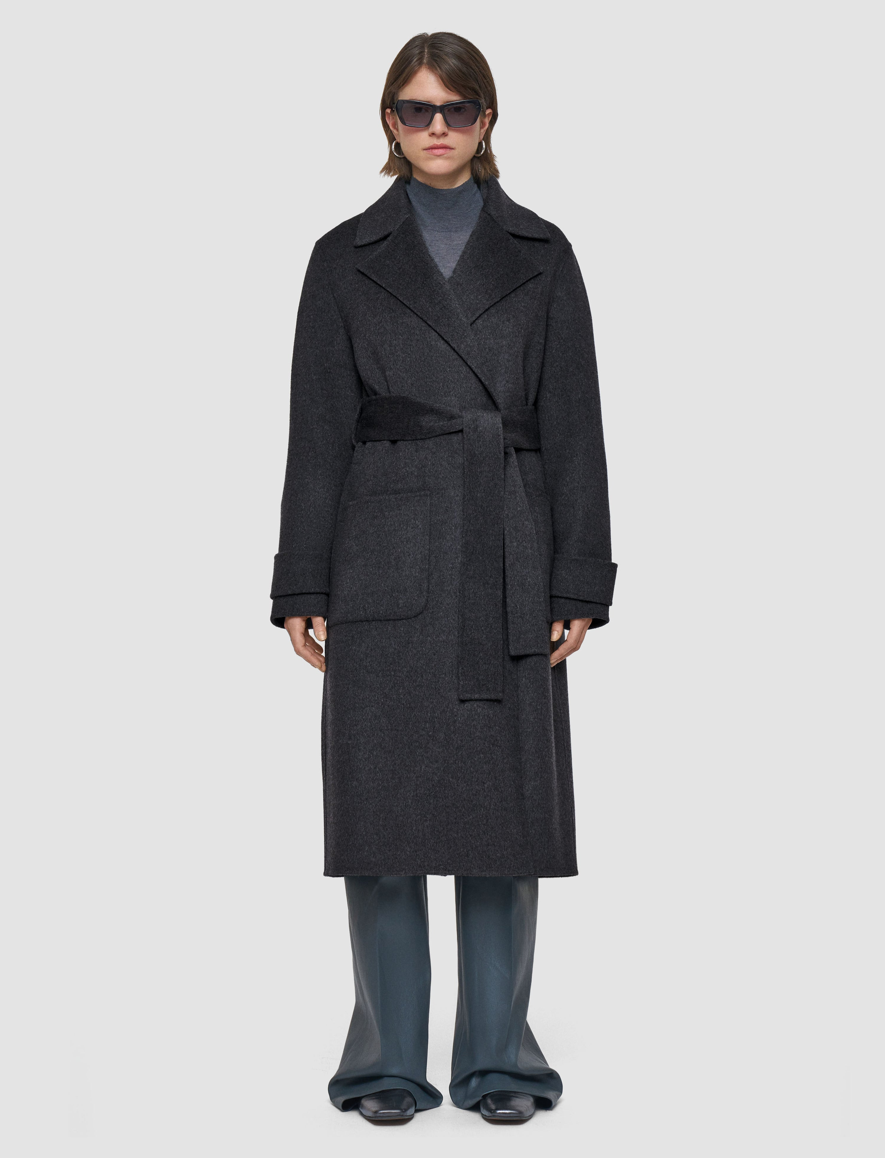 Arline Double Face Cashmere Coat - 2