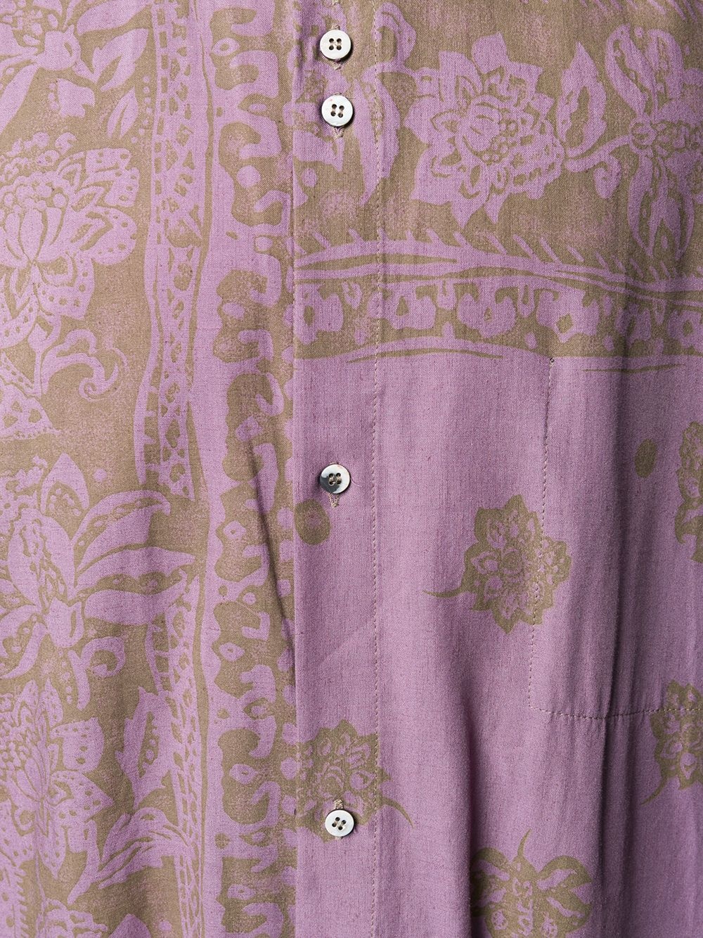 loose-fit floral-print shirt - 5