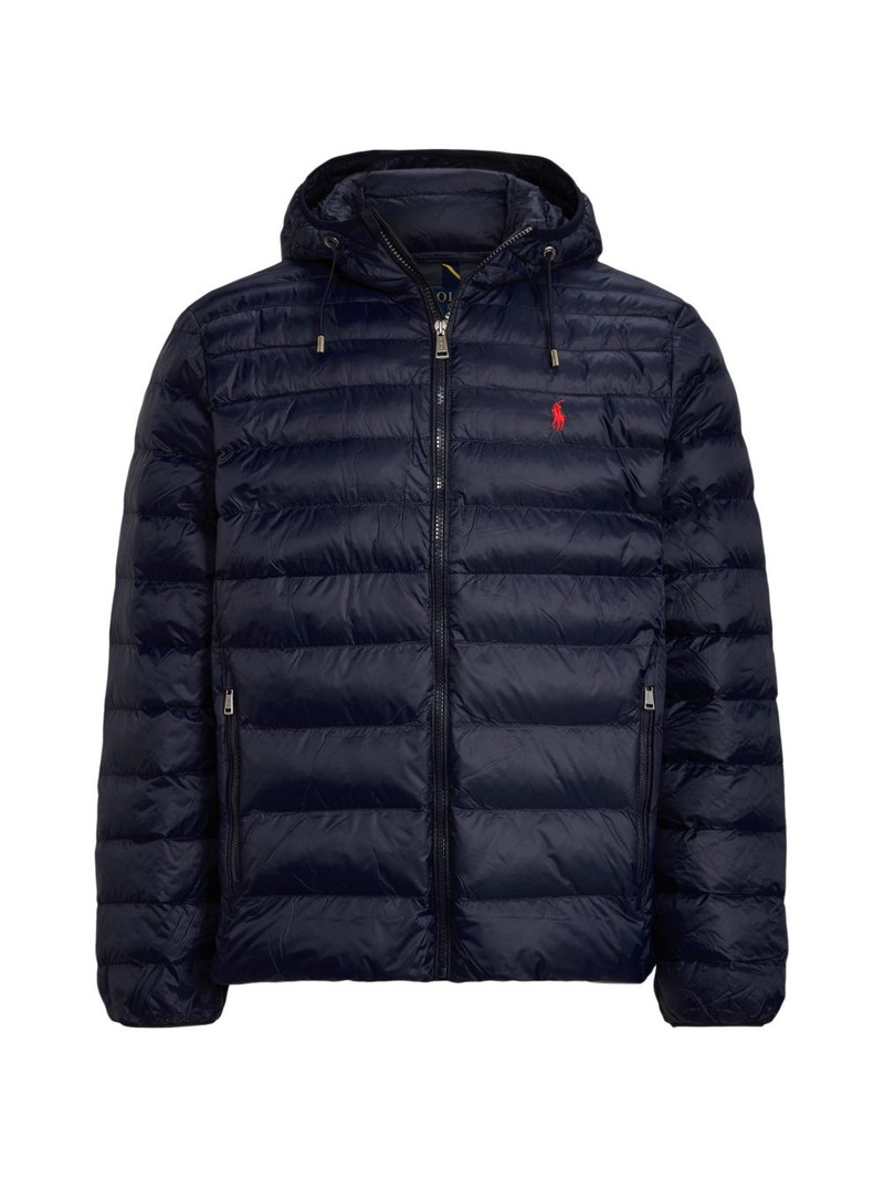 logo hooded jacket 1