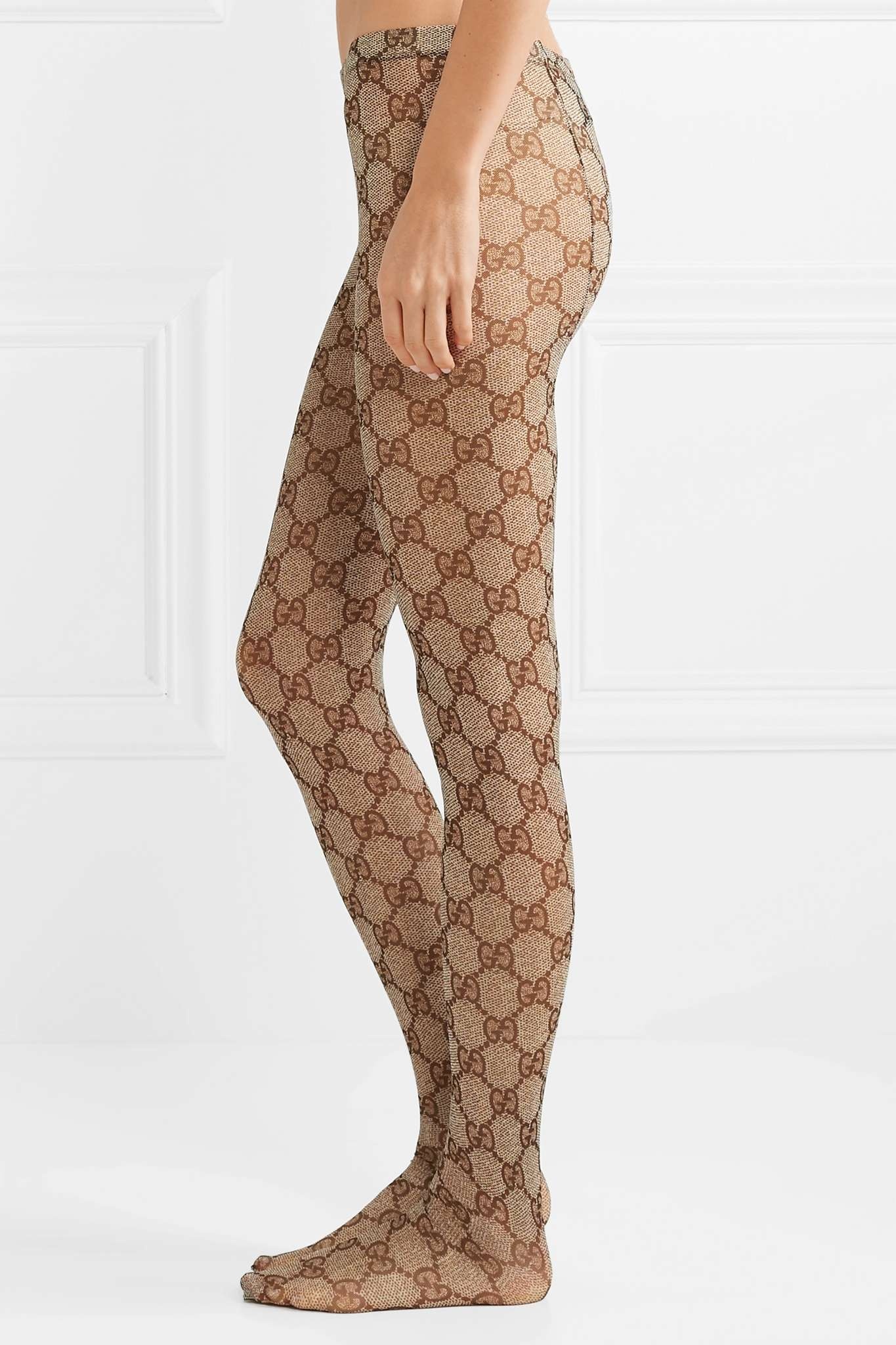 Jacquard-knit tights - 2