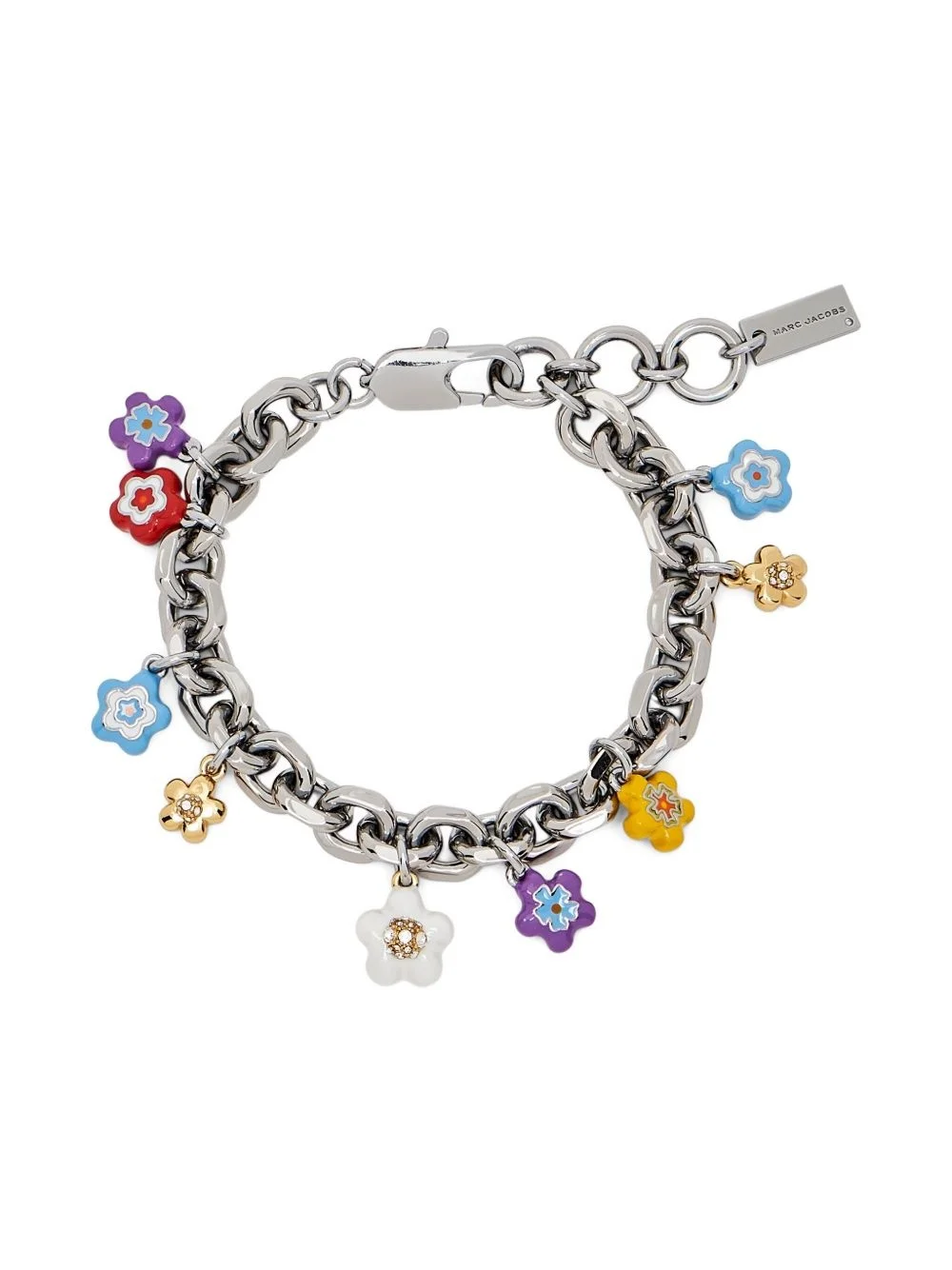 The Enamel Wild Daisy Charm bracelet - 1
