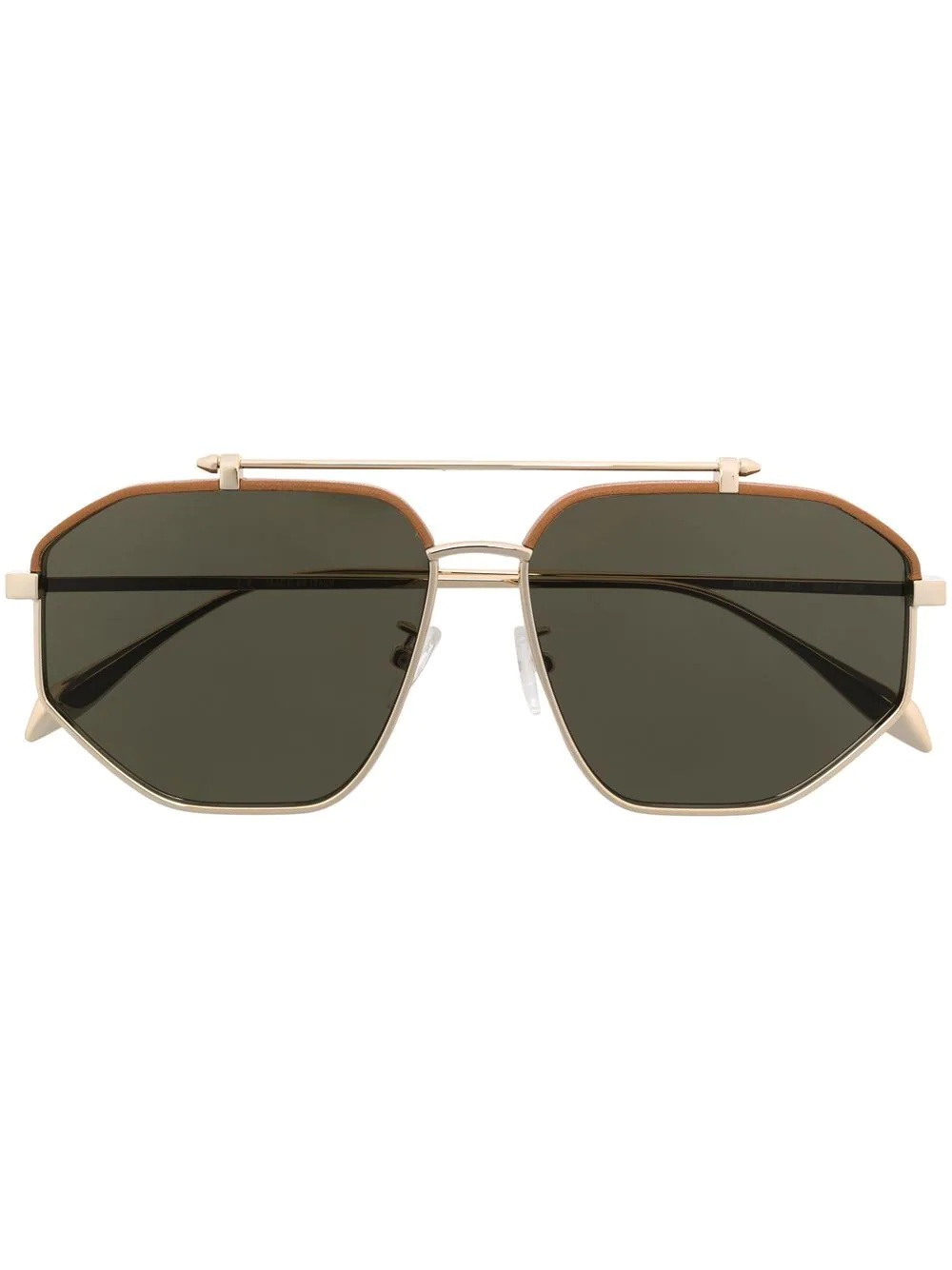 pilot-frame sunglasses - 1