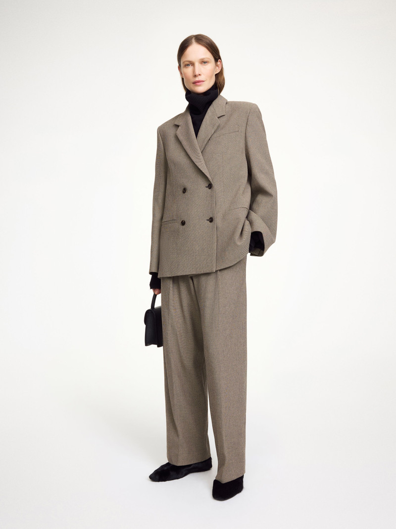 BY MALENE BIRGER Ramona Double-Breasted Blazer outlook