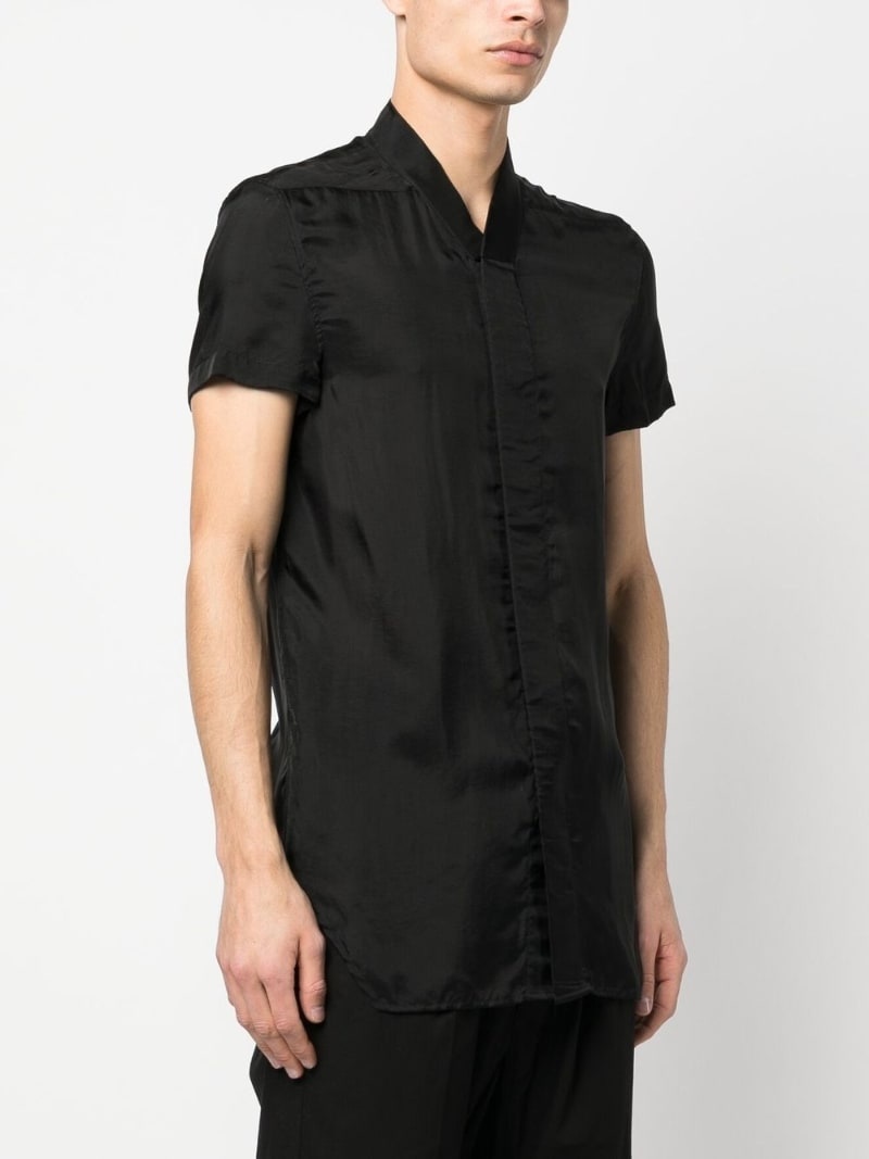 short-sleeved cotton shirt - 3
