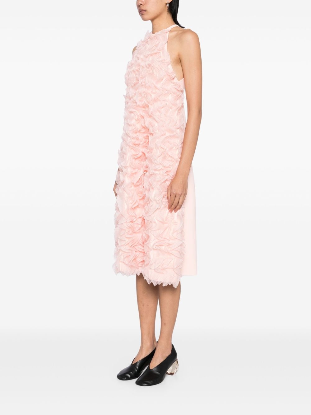 ruffle sleeveless dress - 3