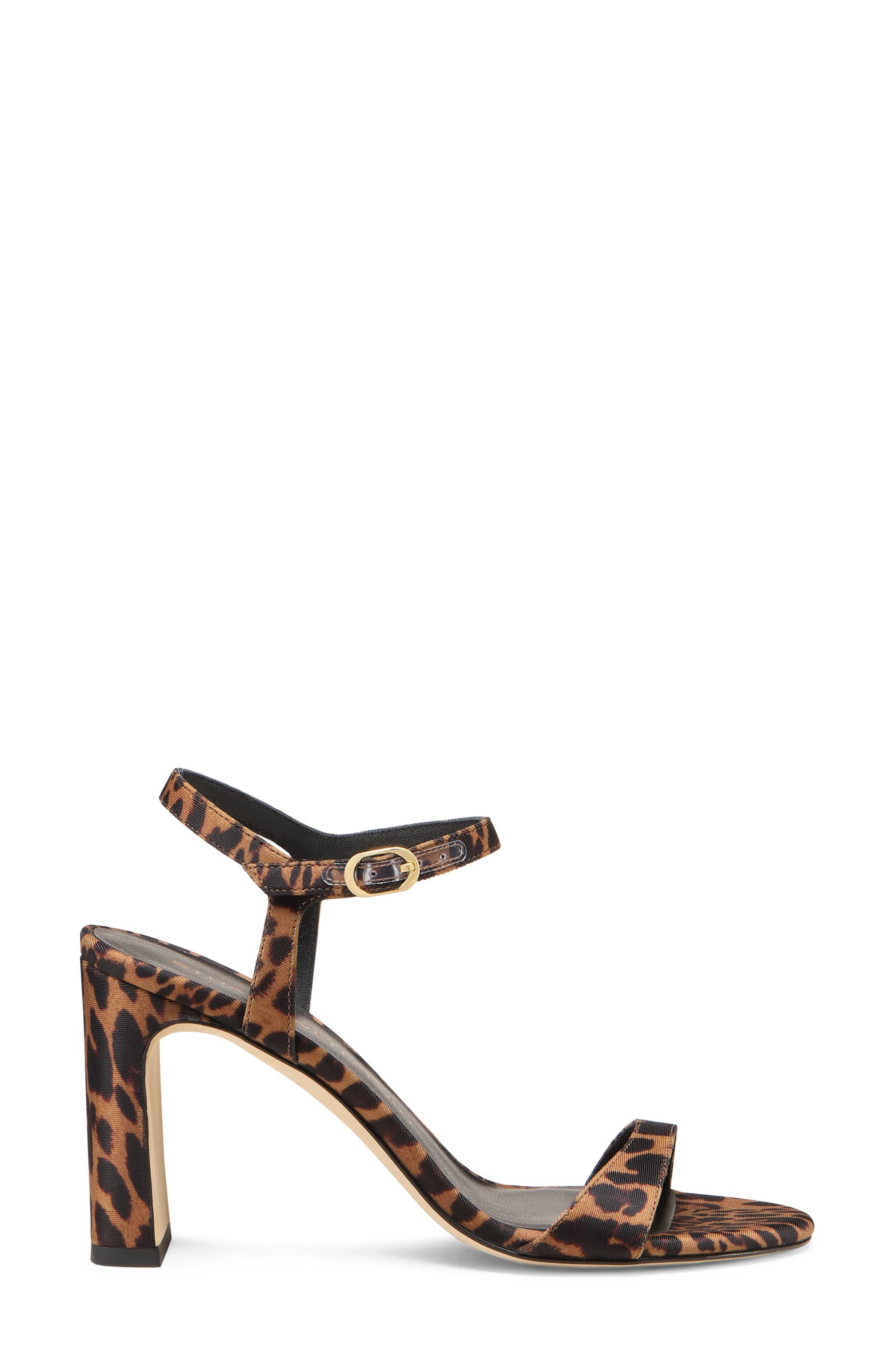 Stuart Weitzman Babette 85 Ankle Strap Sandal in Classic at Nordstrom - 3