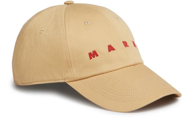Bio Gabardine Cap With Embroidered Logo - 1