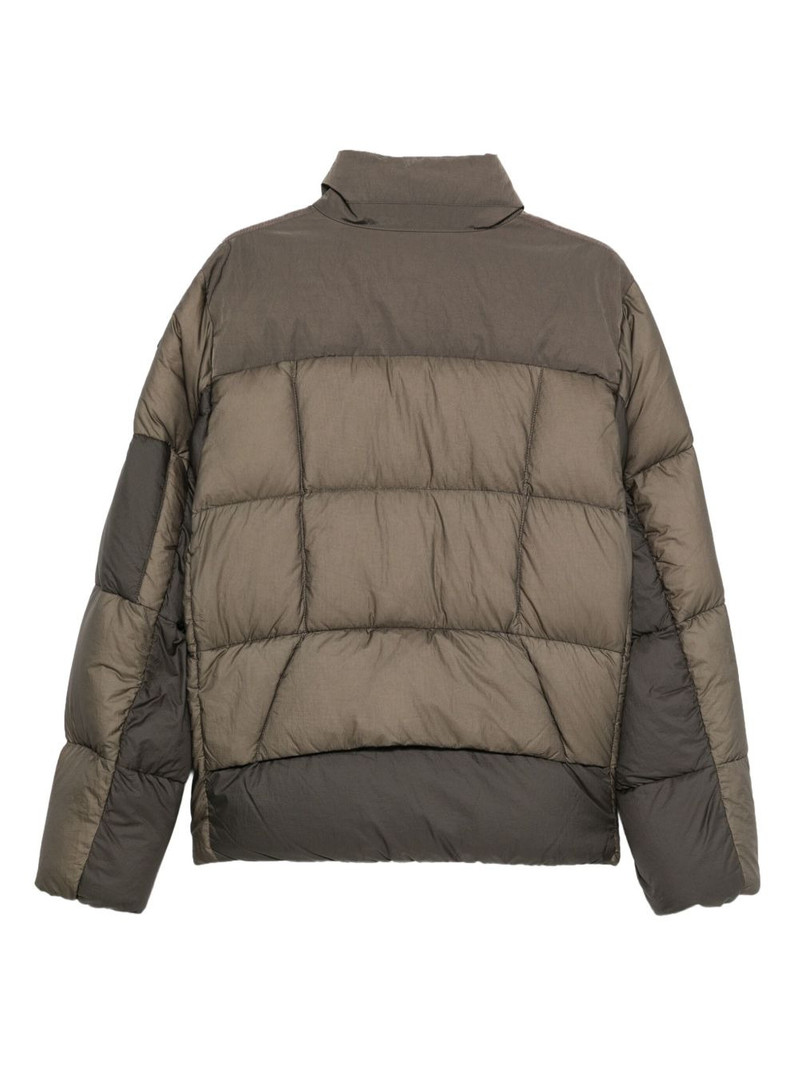 PARAJUMPERS quilted panelled down jacket outlook