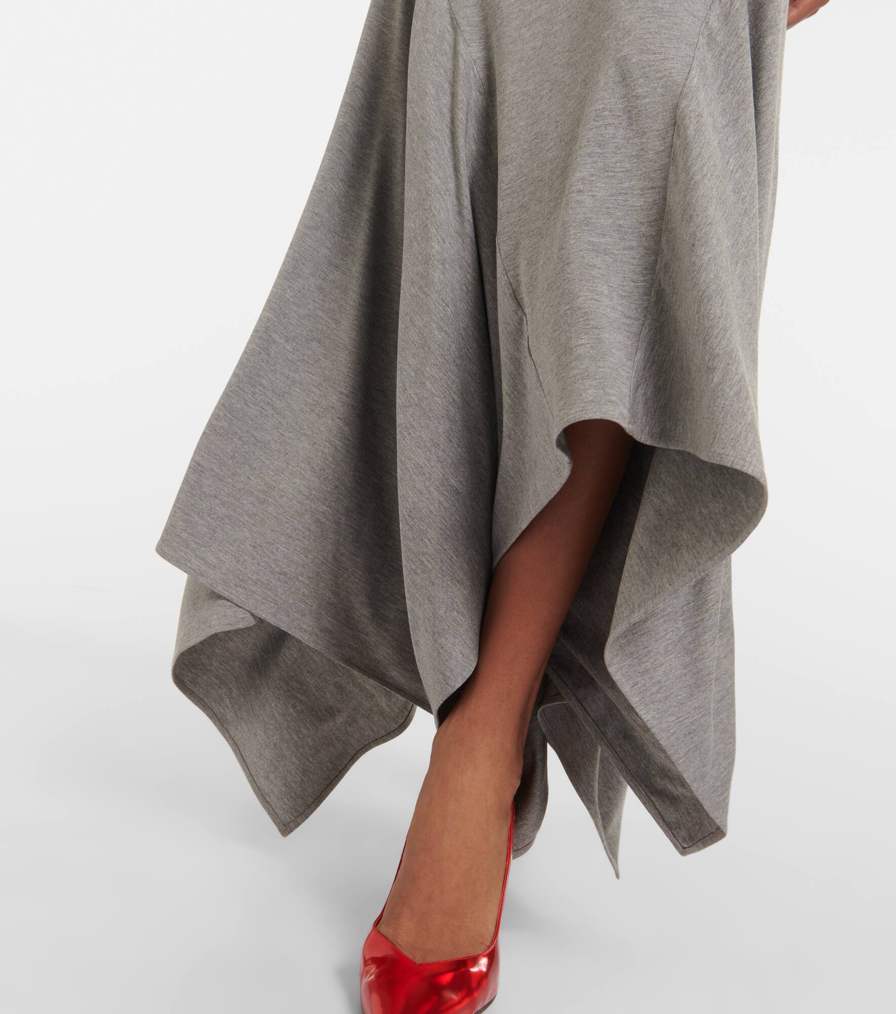 Halterneck maxi dress - 5