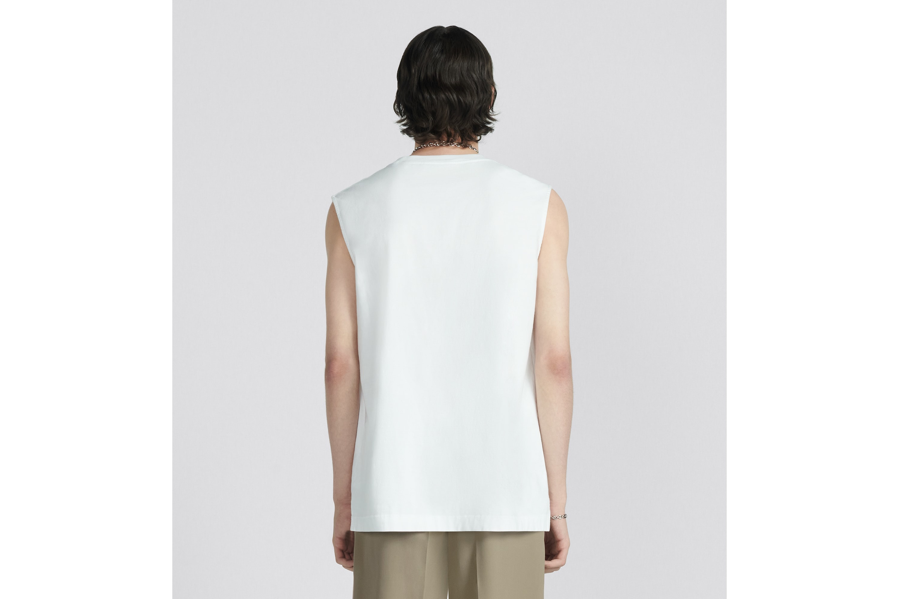 Relaxed-Fit Christian Dior Couture Sleeveless T-Shirt - 6