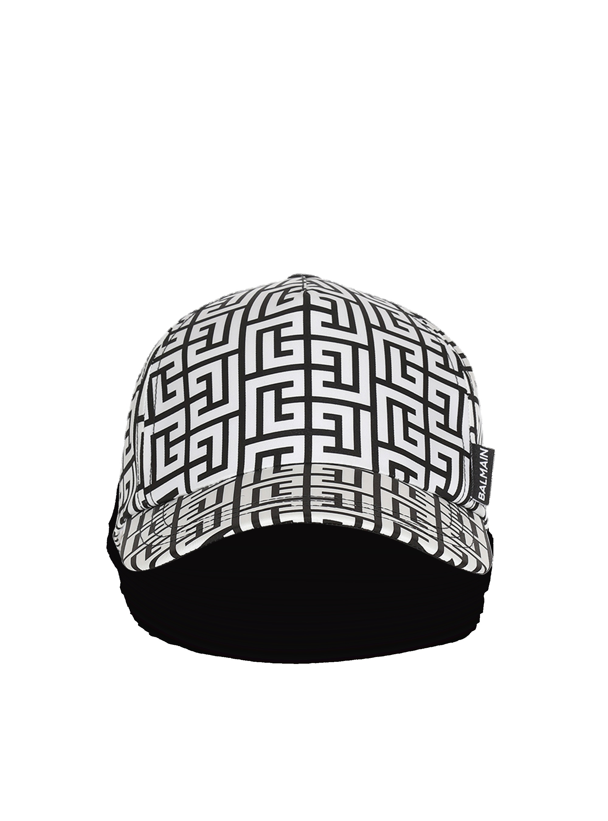 Nylon cap with Balmain monogram - 1