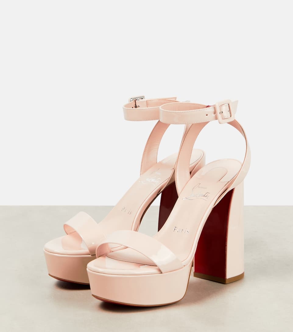 Movida Sabina patent leather platform sandals - 5