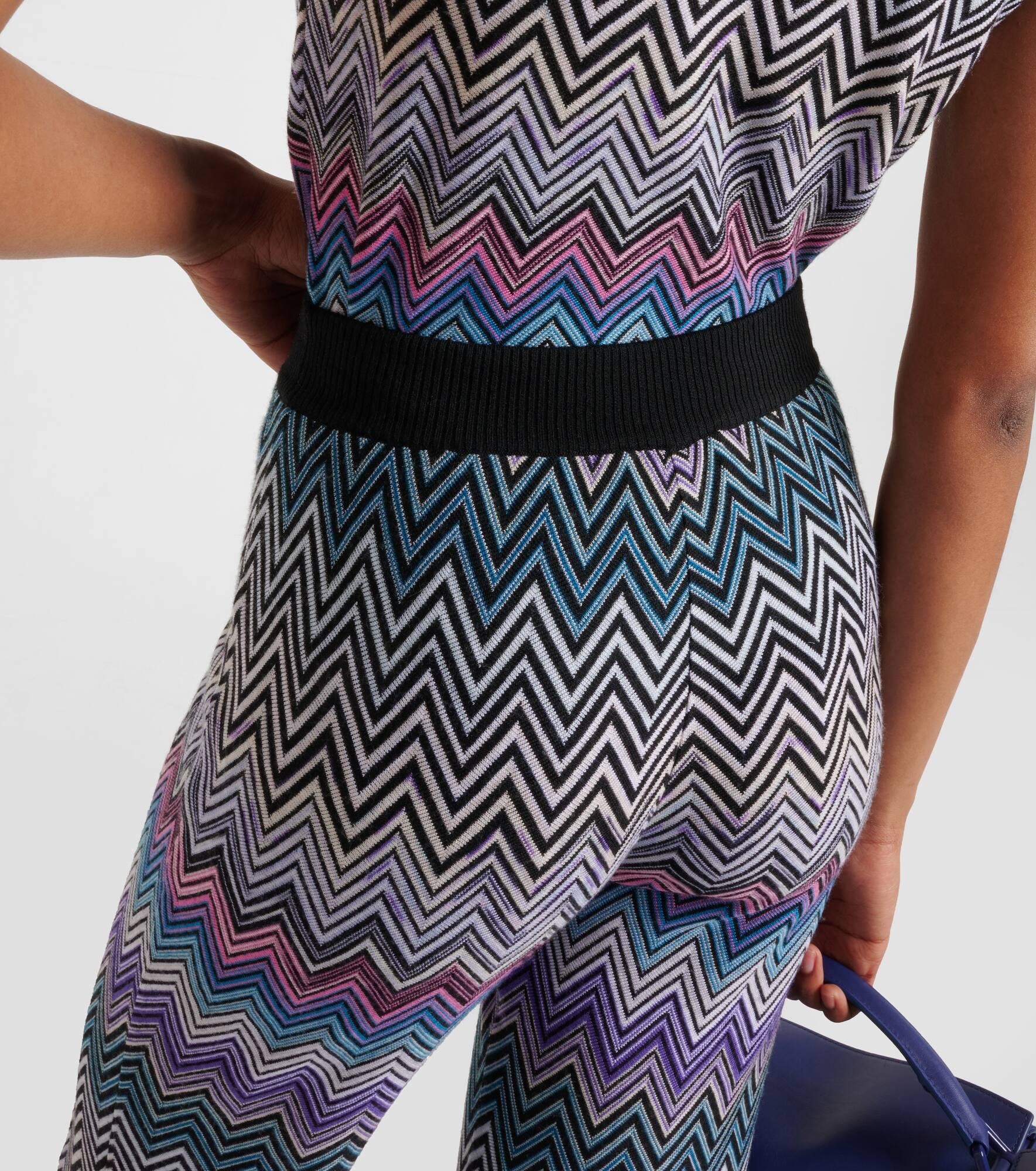 Zig Zag flared pants - 6