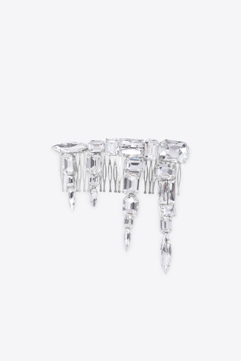 CRYSTAL CLUSTER HAIRPIECE 1