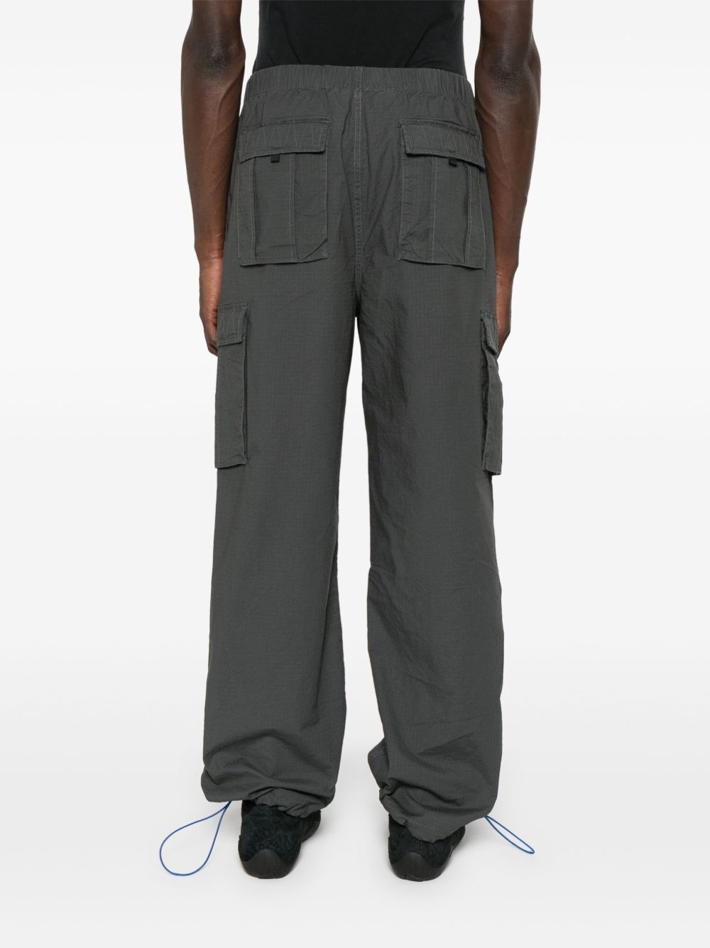 cotton ripstop trousers - 4