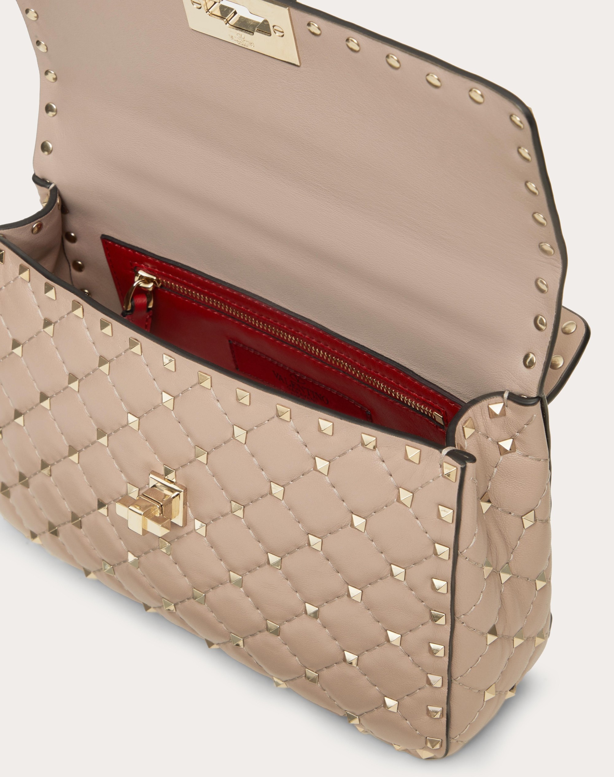 MEDIUM NAPPA ROCKSTUD SPIKE BAG - 7