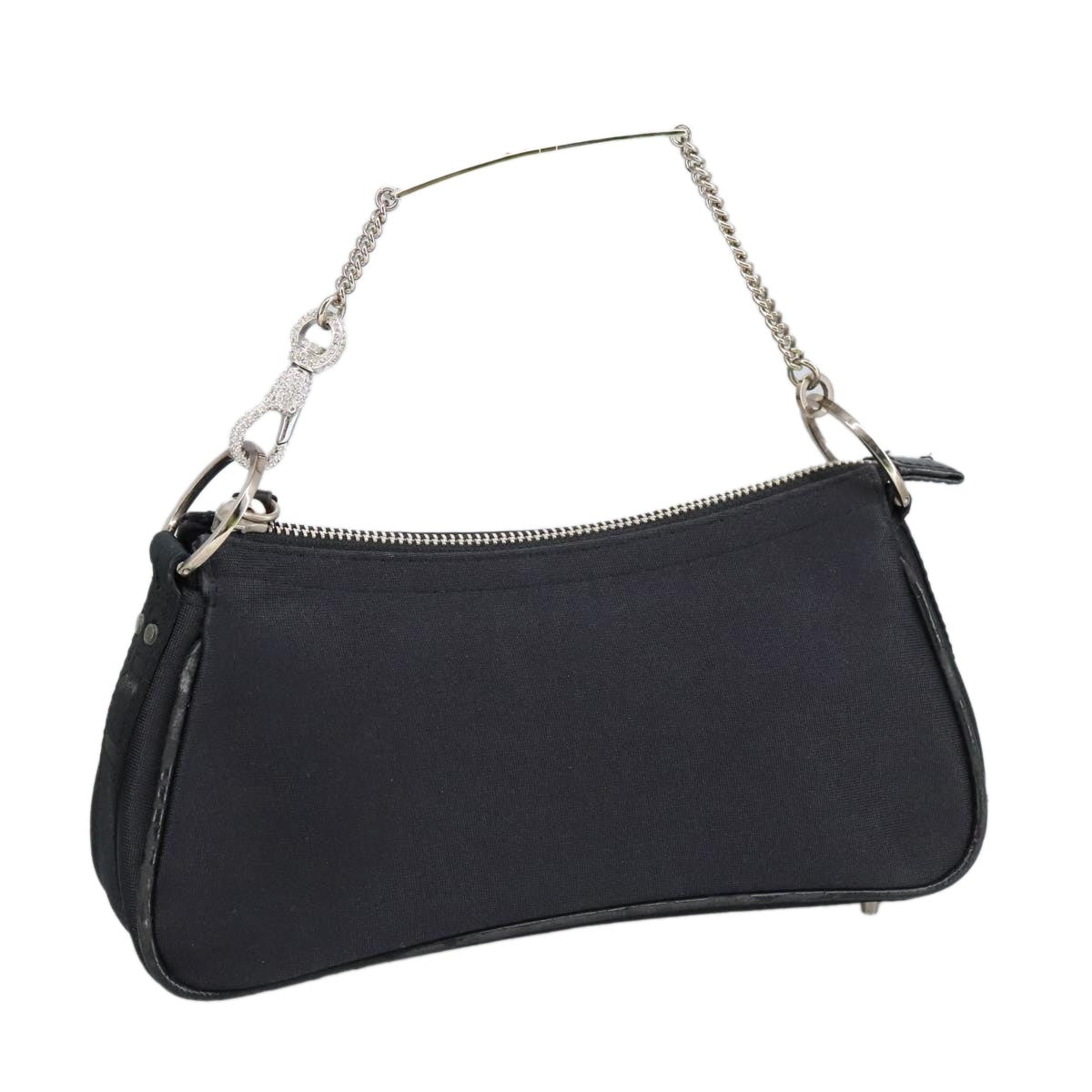 DIOR Hand Bag Canvas Black - 1