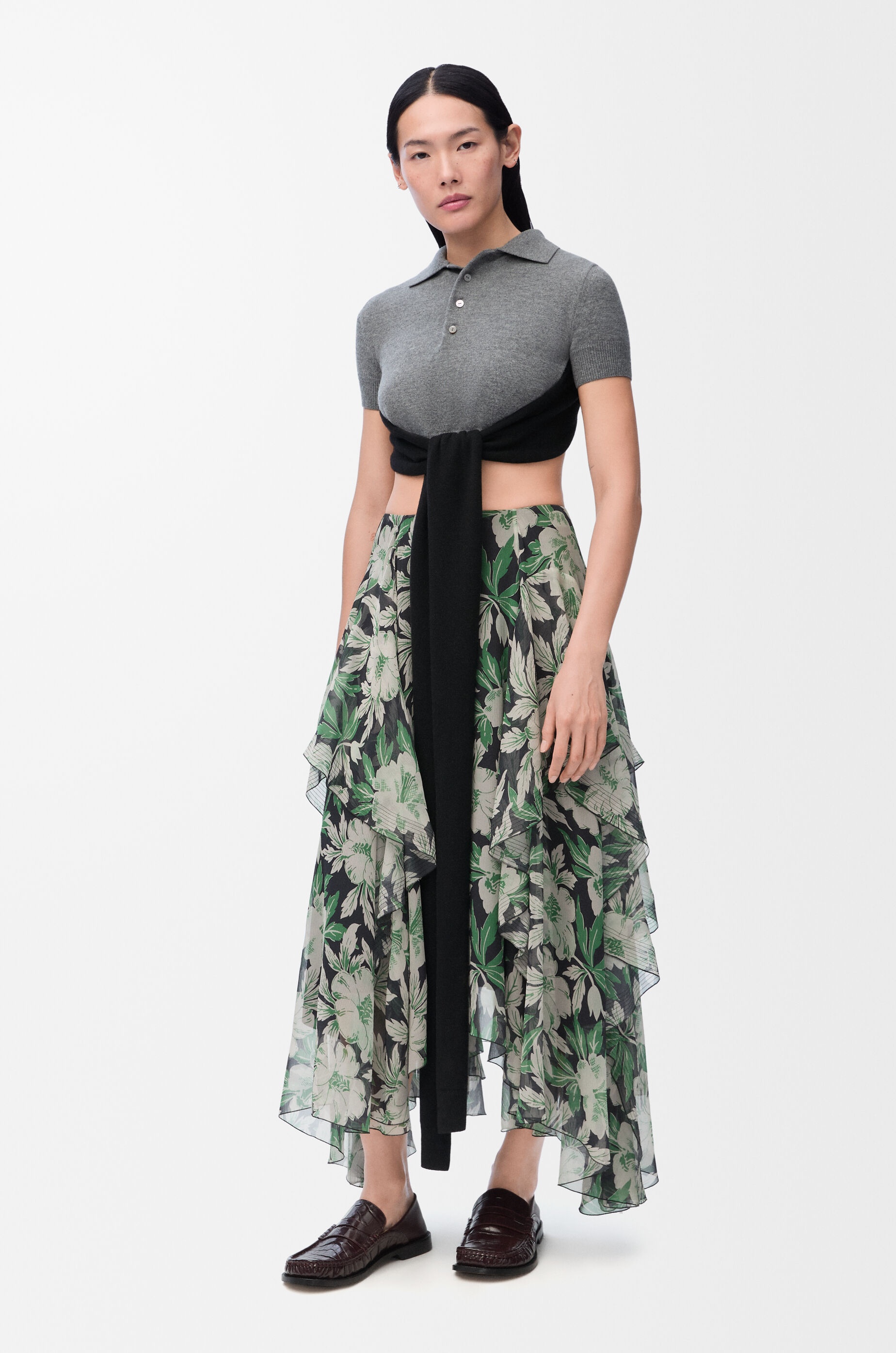 Skirt in silk - 2