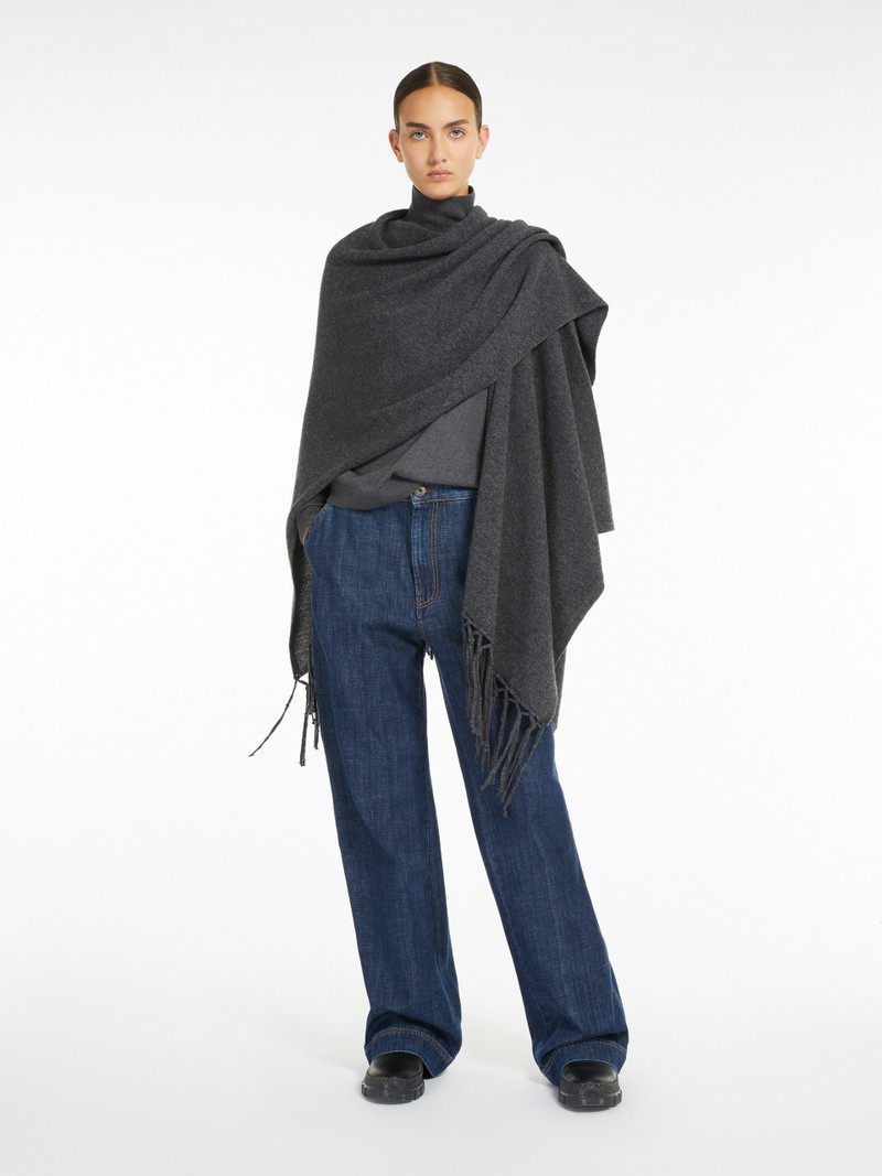 WEEKEND Max Mara POMPOSA Pure wool poncho outlook