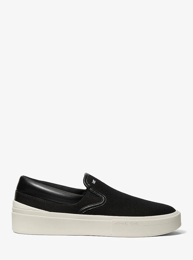 Eddie Cotton Canvas Slip-On Sneaker - 1