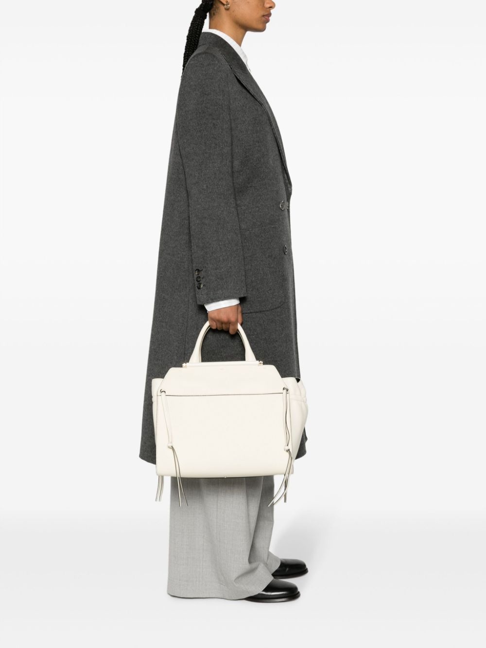 medium Steph leather tote bag - 2