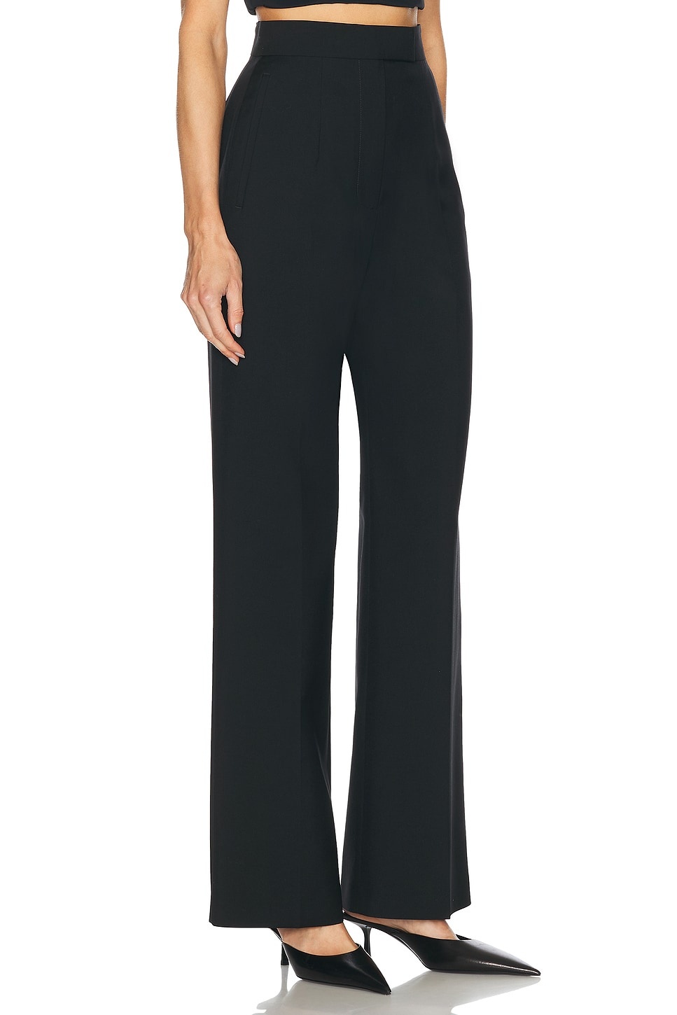 Wool Gabardine Trouser - 2