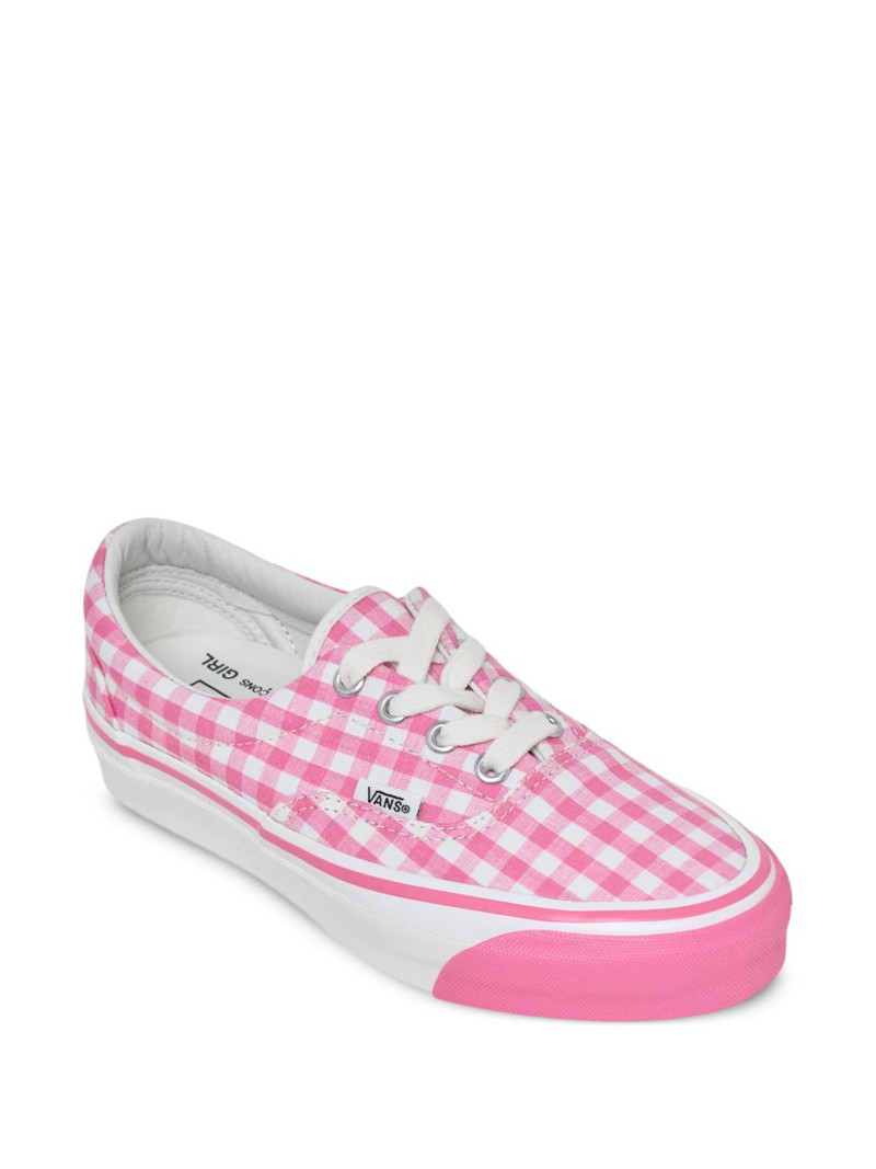 Comme des Garçons GIRL x Vans gingham-pattern sneakers outlook