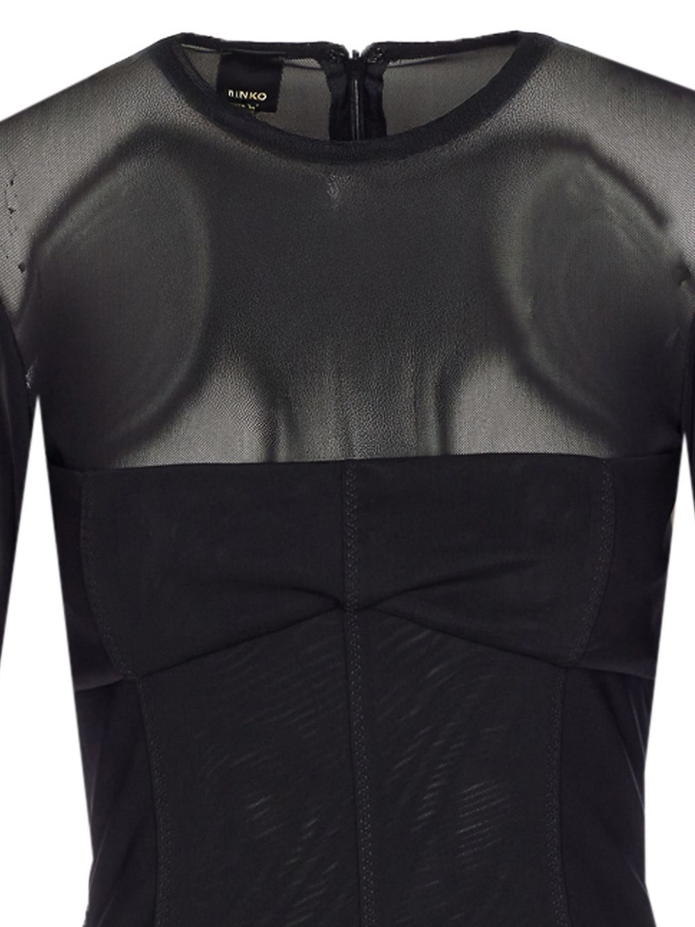 crew-neck midi dress - 3