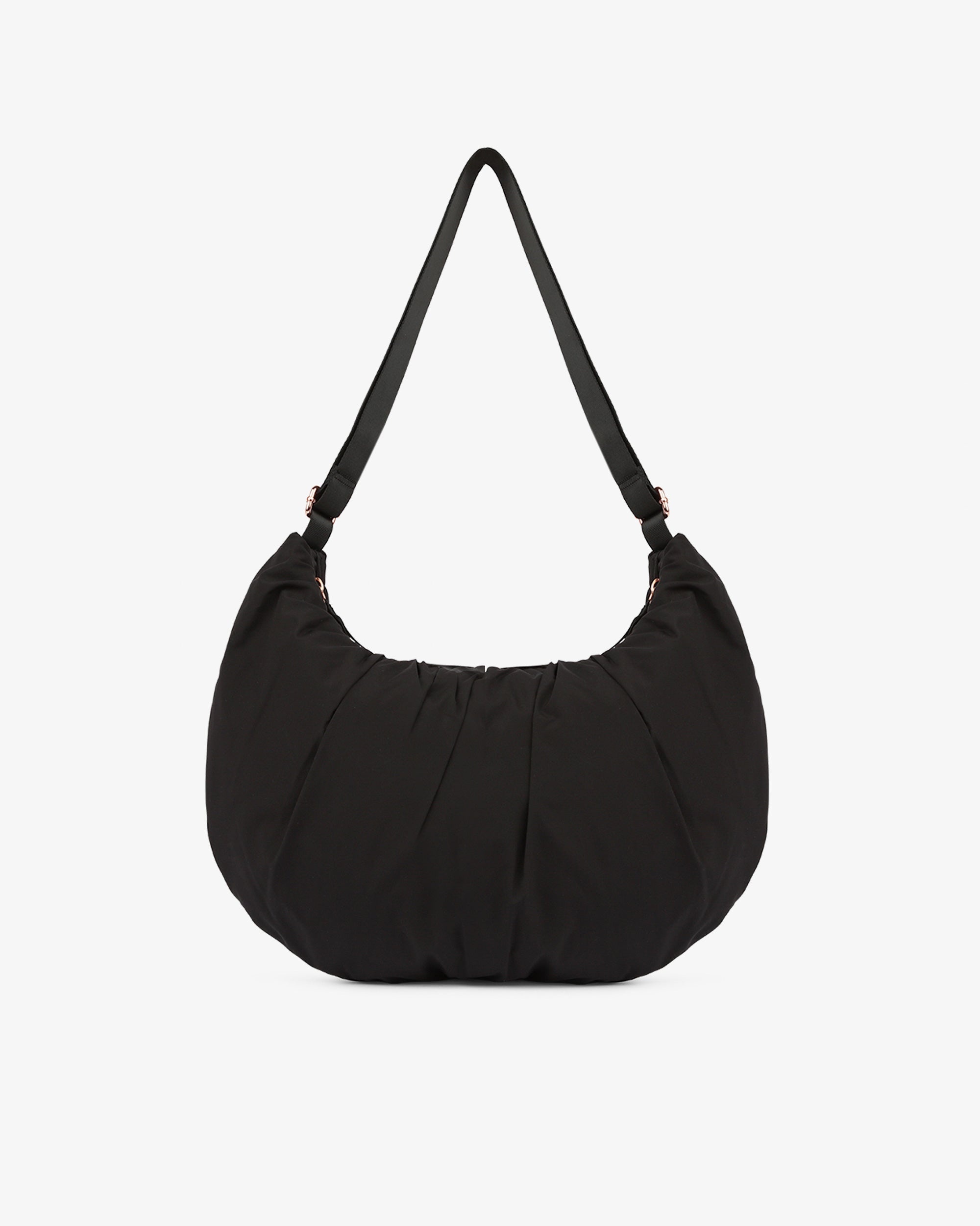 LUNE PADDED NYLON HALF-MOON BAG - 4