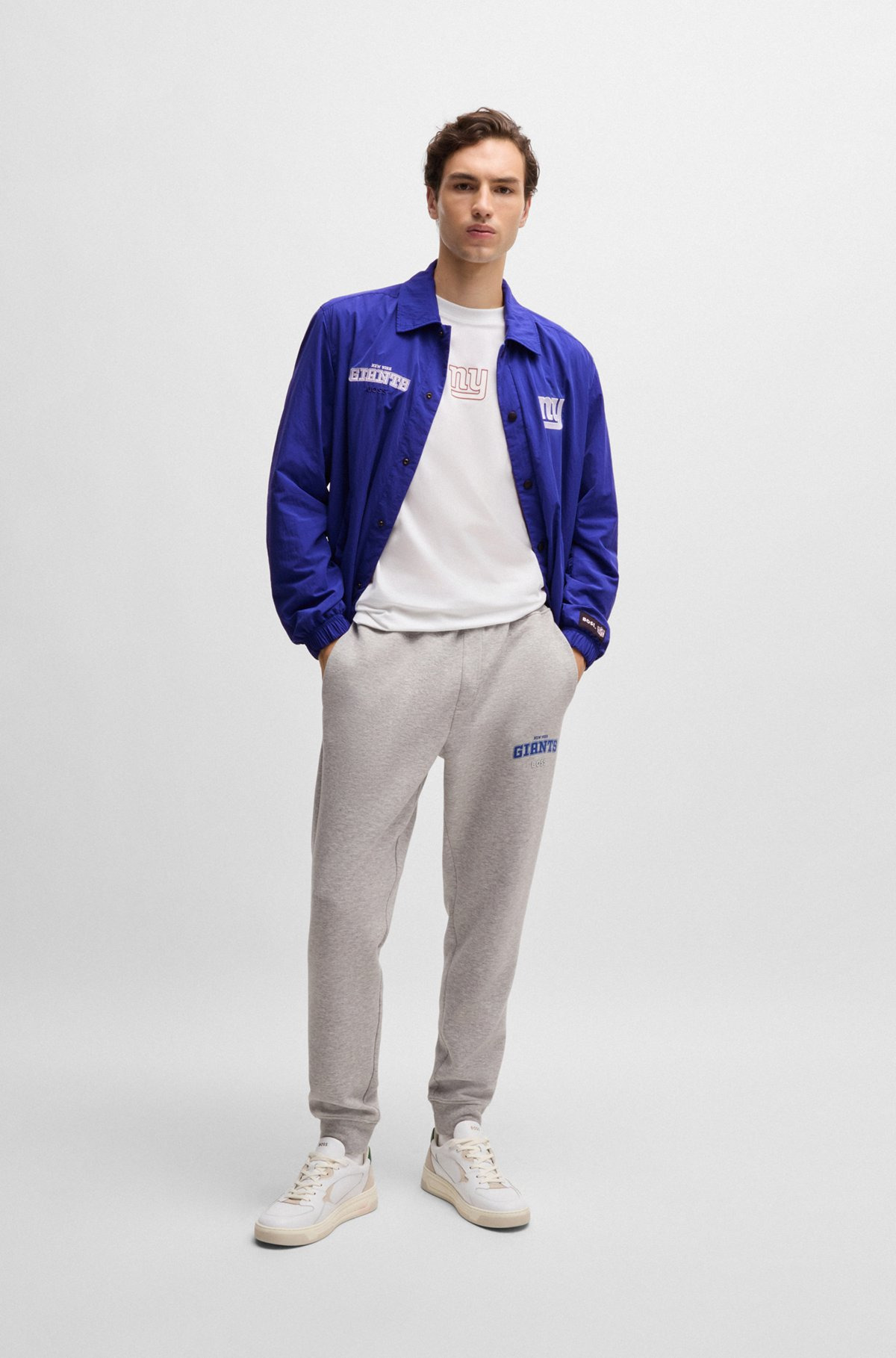 BOSS X NFL WATER-REPELLENT JACKET WITH EMBROIDERED BRANDING - 3