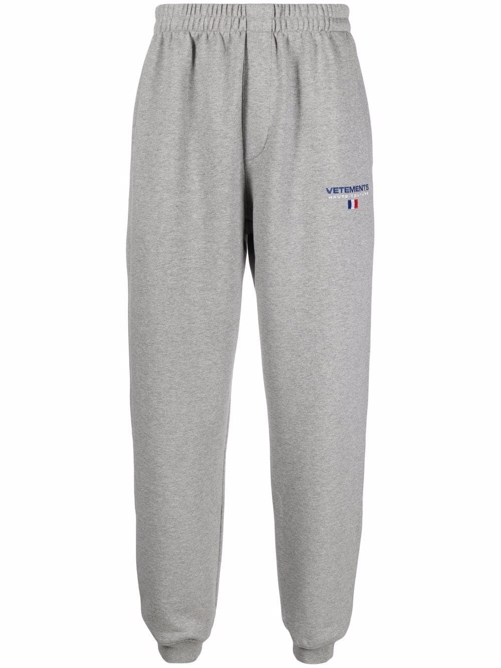 embroidered-logo track pants - 1