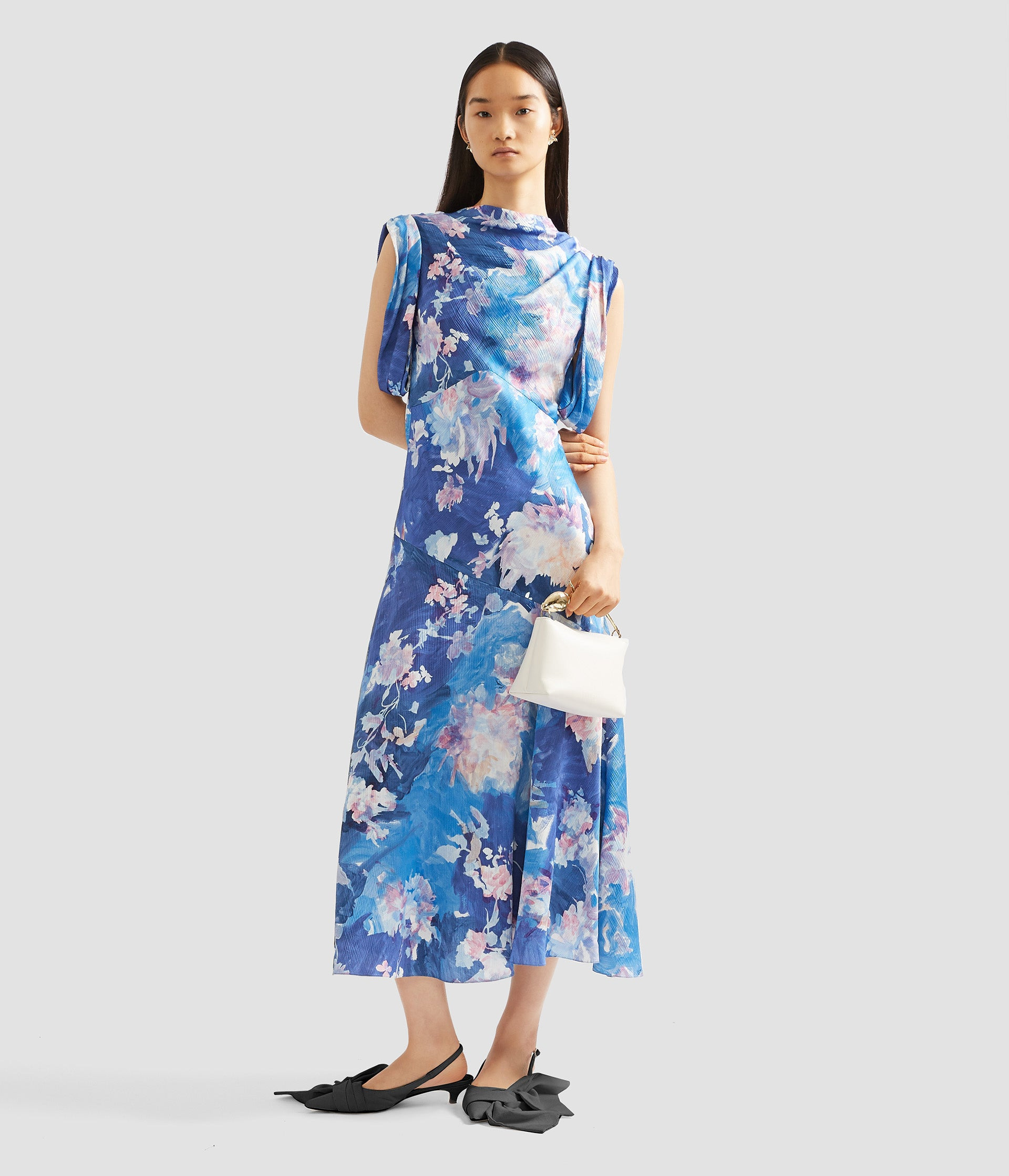 SLEEVELESS MIDI DRESS - 1