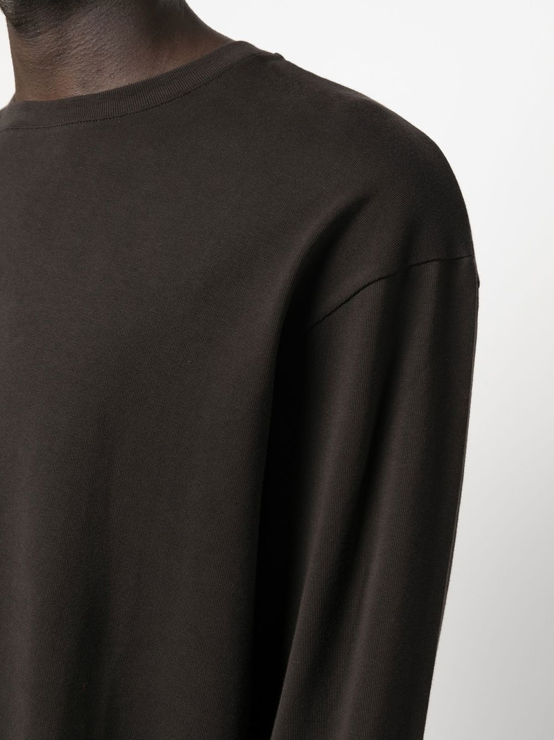 crew-neck long-sleeve sweatshirt 5