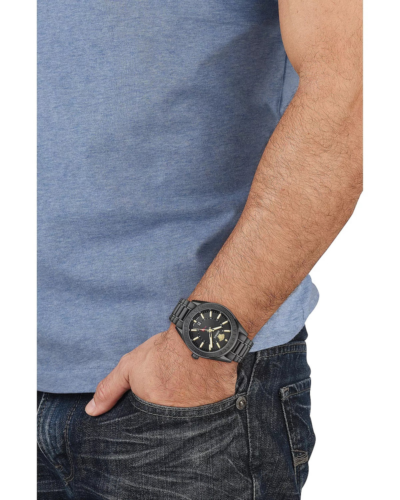 VERSACE V-Code GMT Watch, 42mm outlook