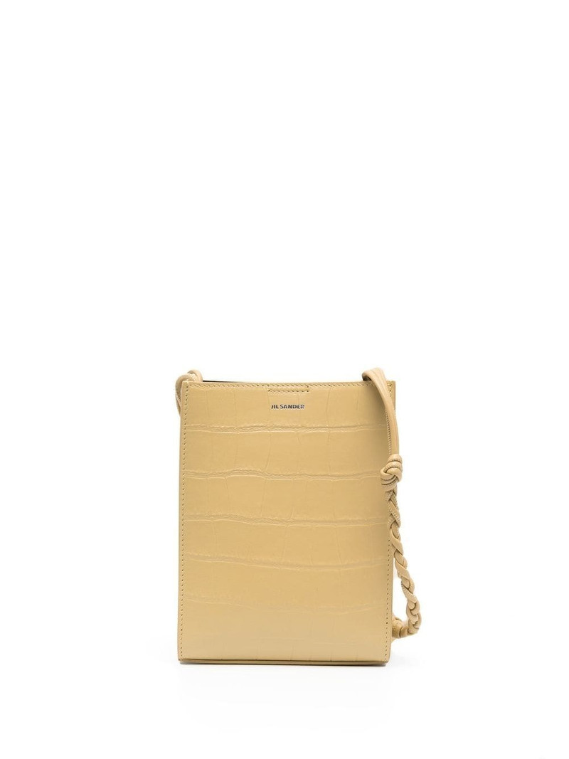 Tangle crocodile-effect crossbody bag 1