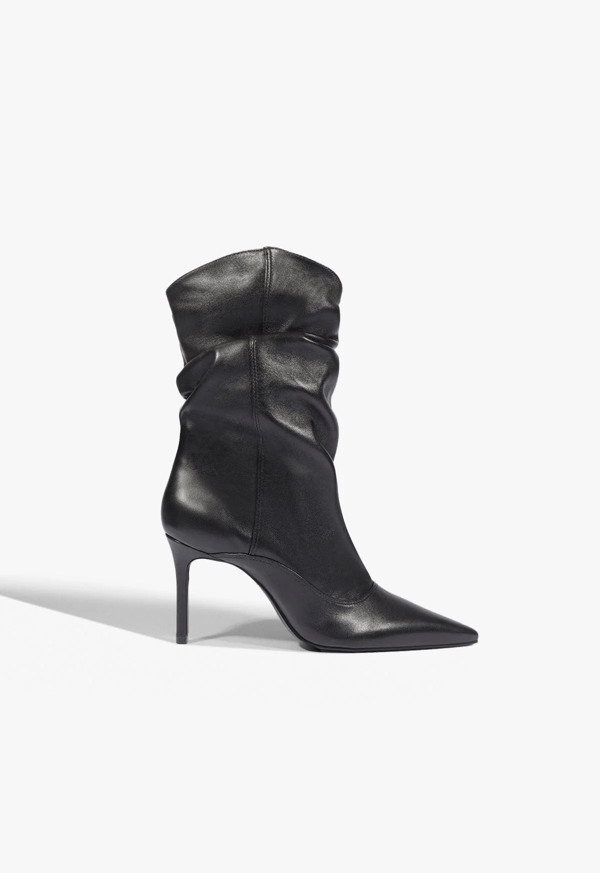 Maryana Slouch Leather Bootie - 1