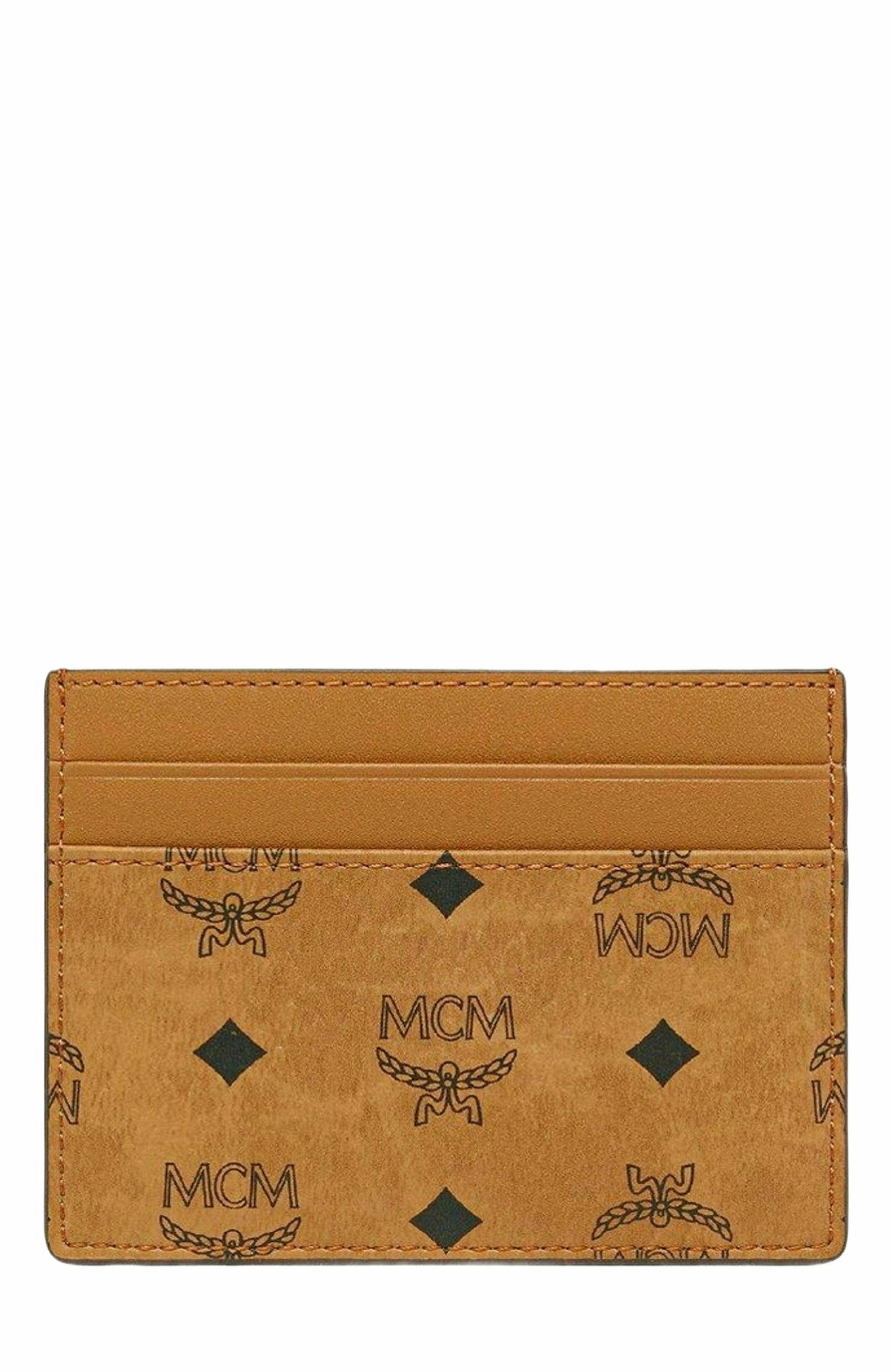 Mini Aren Visetos Coated Canvas Card Case - 2