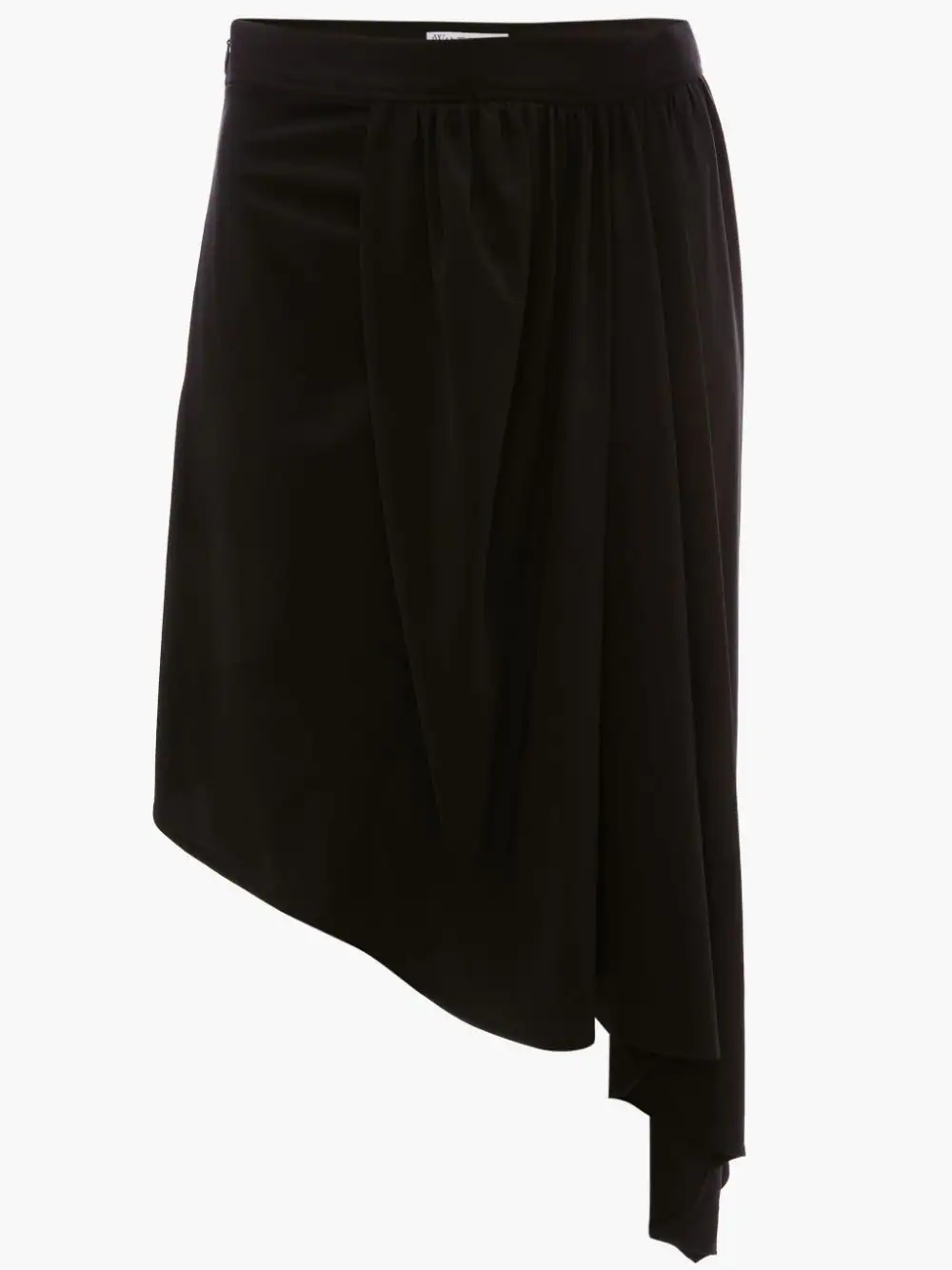 ASYMMETRIC GATHERED SKIRT - 1