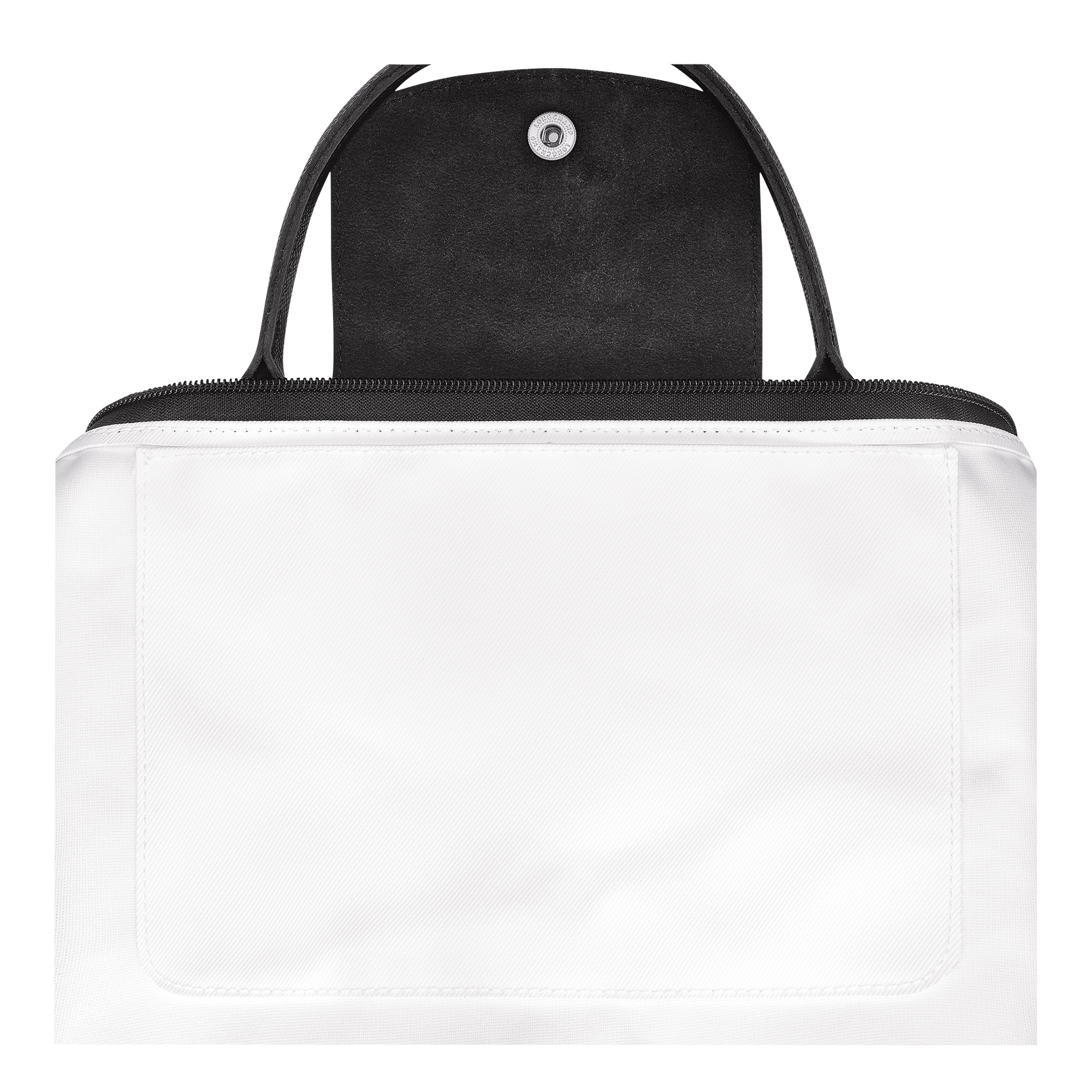 Le Pliage Energy S Handbag White - Recycled canvas - 5