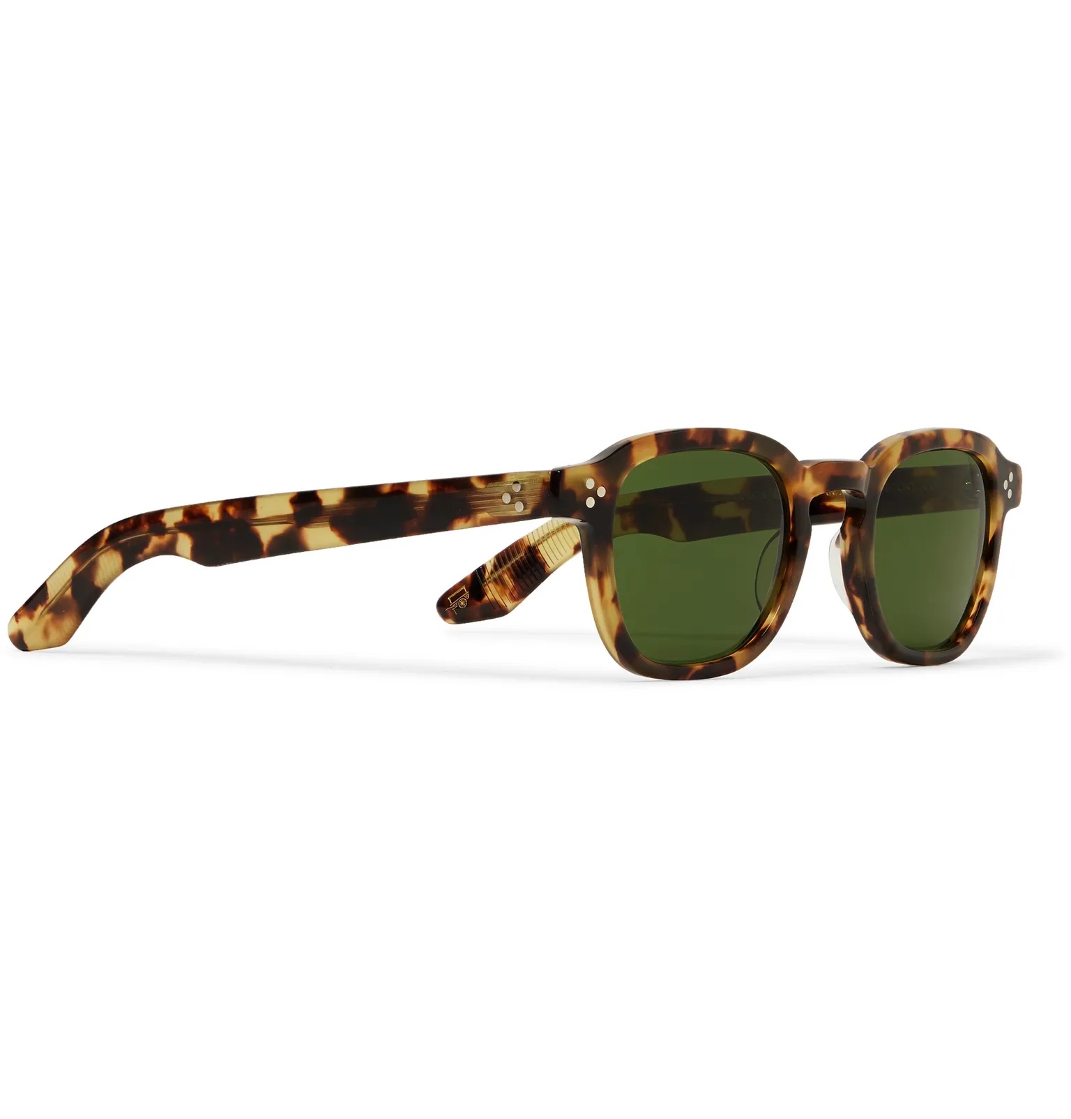 Momza Sun Square-Frame Tortoiseshell Acetate Sunglasses - 2