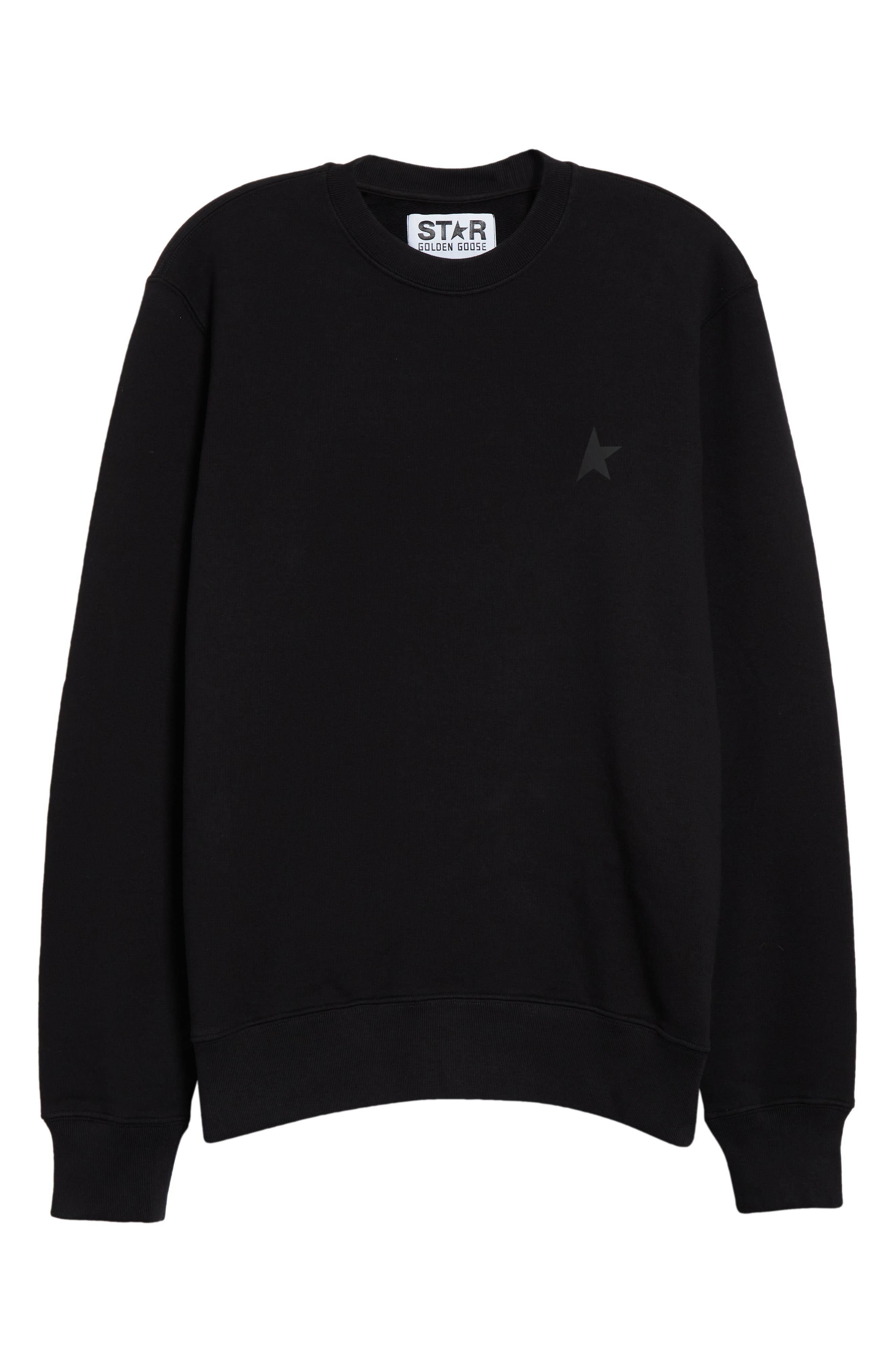 Archibald Star Cotton Crewneck Sweatshirt - 5